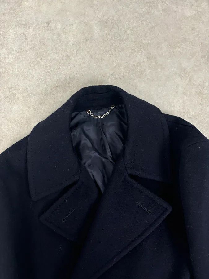 Louis Vuitton Louis Vuitton Navy Wool Double-Breasted Coat Size US M / EU 48-50 / 2 - 4 Thumbnail