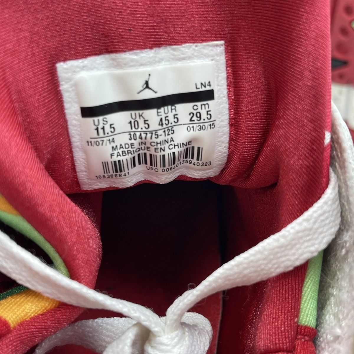 Jordan Brand Air Jordan 7 hare Size US 11.5 / EU 44-45 - 8 Thumbnail