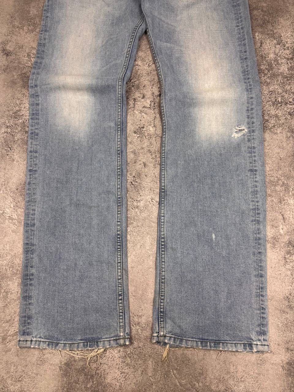 Diesel Diesel Men's Denim Pants Jeans Light Blue Straight Fit Size US 32 / EU 48 - 6 Thumbnail