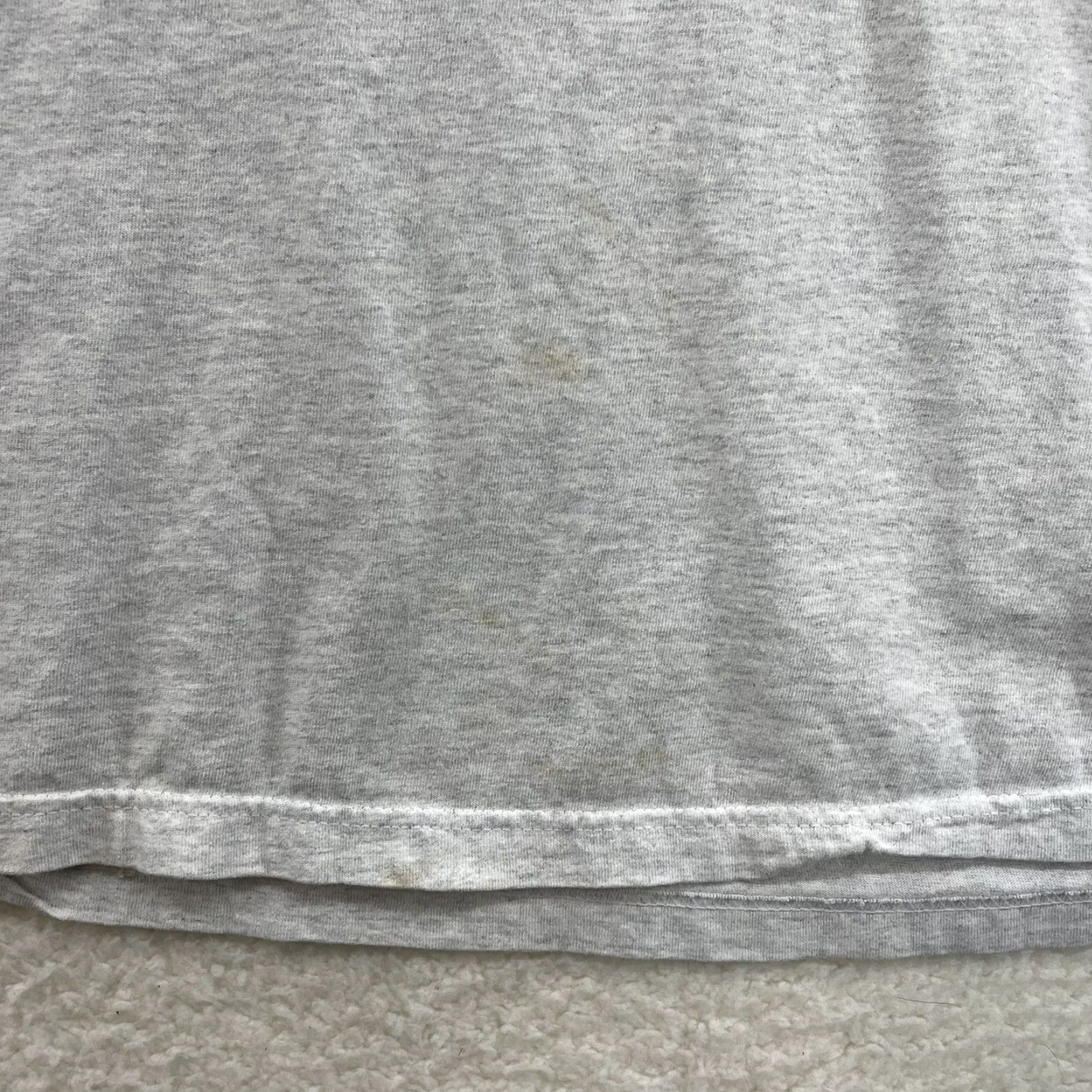 NFL VINTAGE Super Bowl XXXVIII 38 T-Shirt NFL 2004 Houston Texas Graphic Logo Large Unisex Gray Short Sleeve Shirt Mens Womens Boys Girls Size US L / EU 52-54 / 3 - 4 Thumbnail