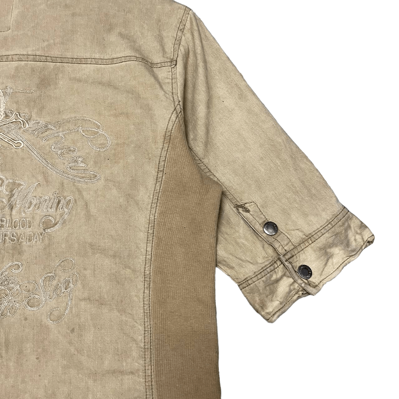 In The Attic Vintage In The Attic Skulls Embroidery Short Sleeve Jacket Size US L / EU 52-54 / 3 - 14 Thumbnail