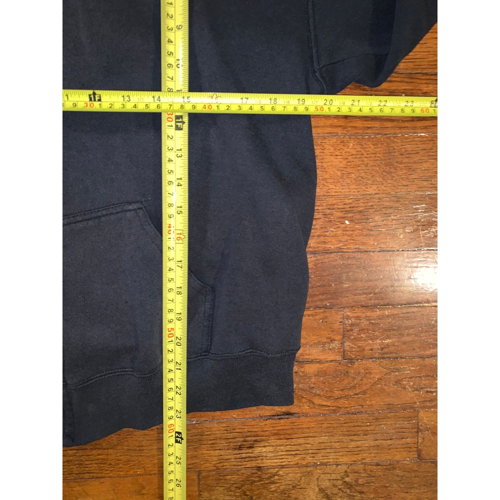Tultex × Vintage ABATE Of Indiana Full Zip Hoodie Black USA Made Biker Boxy Size US M / EU 48-50 / 2 - 8 Thumbnail