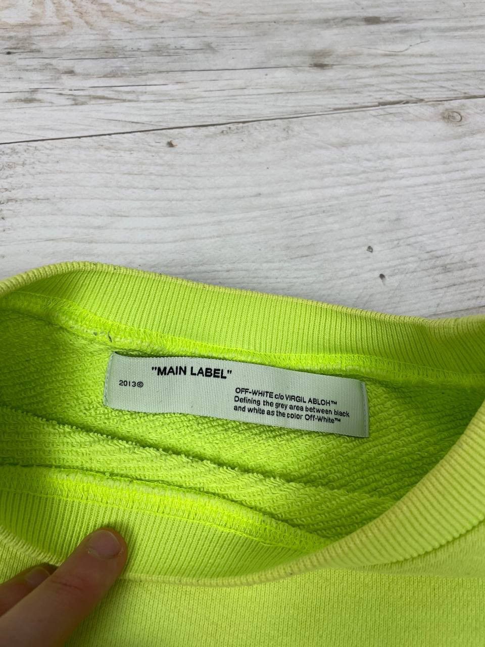 Off-White Off White Sweatshirt Size US S / EU 44-46 / 1 - 13 Thumbnail