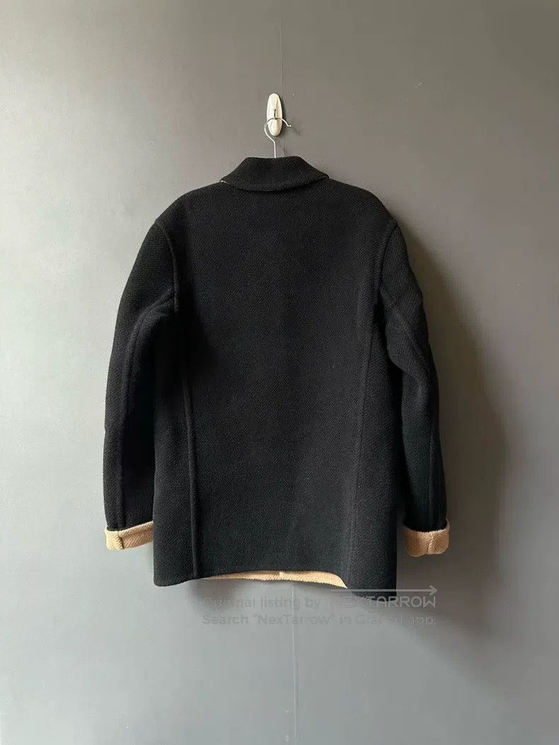 Loewe Loewe Leather Patch Wool Coat Size M / US 6-8 / IT 42-44 - 2 Thumbnail