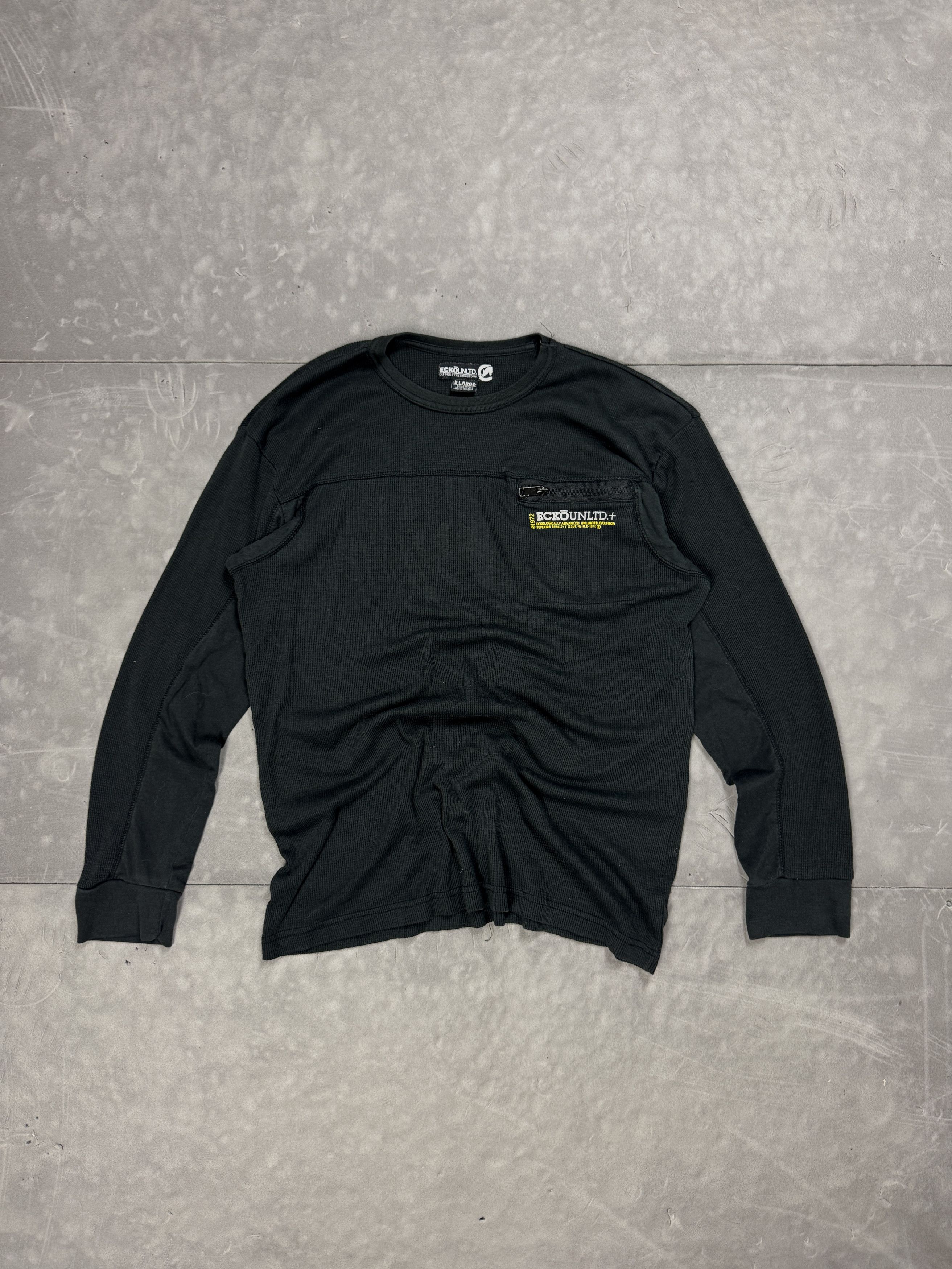 Ecko Unltd. Vintage Ecko Unltd Y2K Long Sleeve Sweater L/XL Size US L / EU 52-54 / 3 - 1 Thumbnail