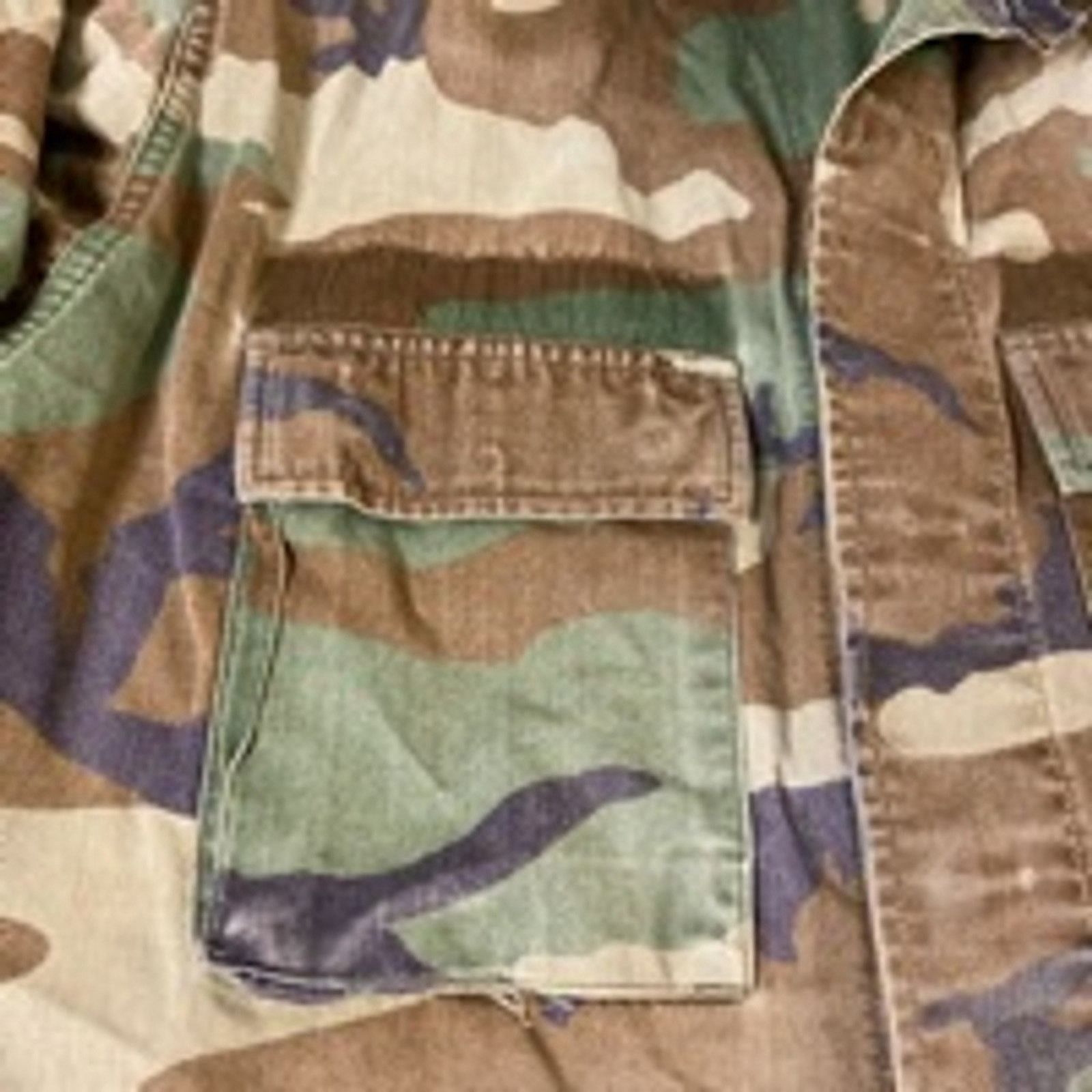 Other Vintage Military Woodland Camo Field Jacket U.S. Army BDU S Size US S / EU 44-46 / 1 - 4 Thumbnail
