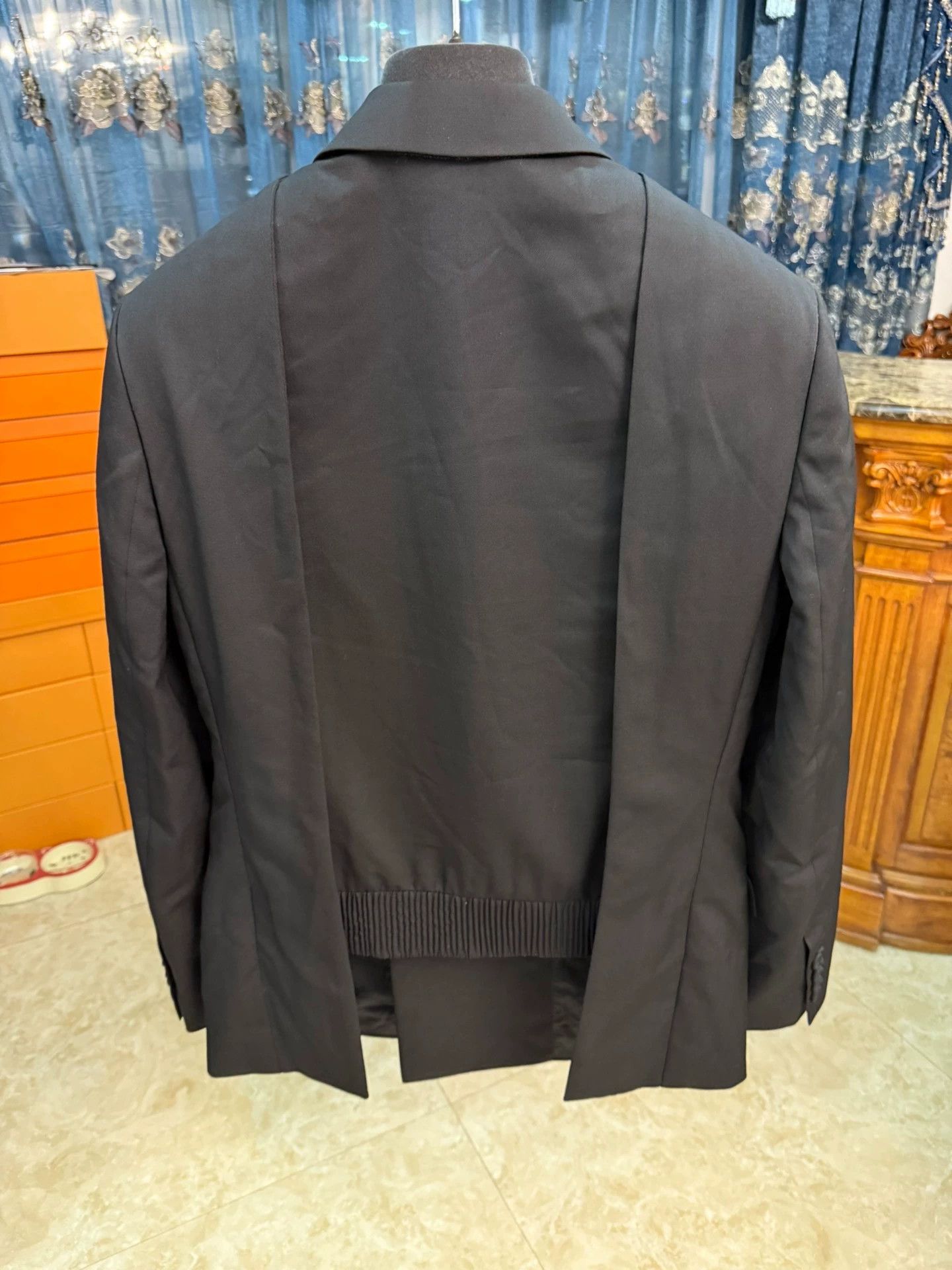 Dior DIOR Runway Wool Double-Breasted Hybrid Blazer 48 Unworn Size 48R - 2 Thumbnail