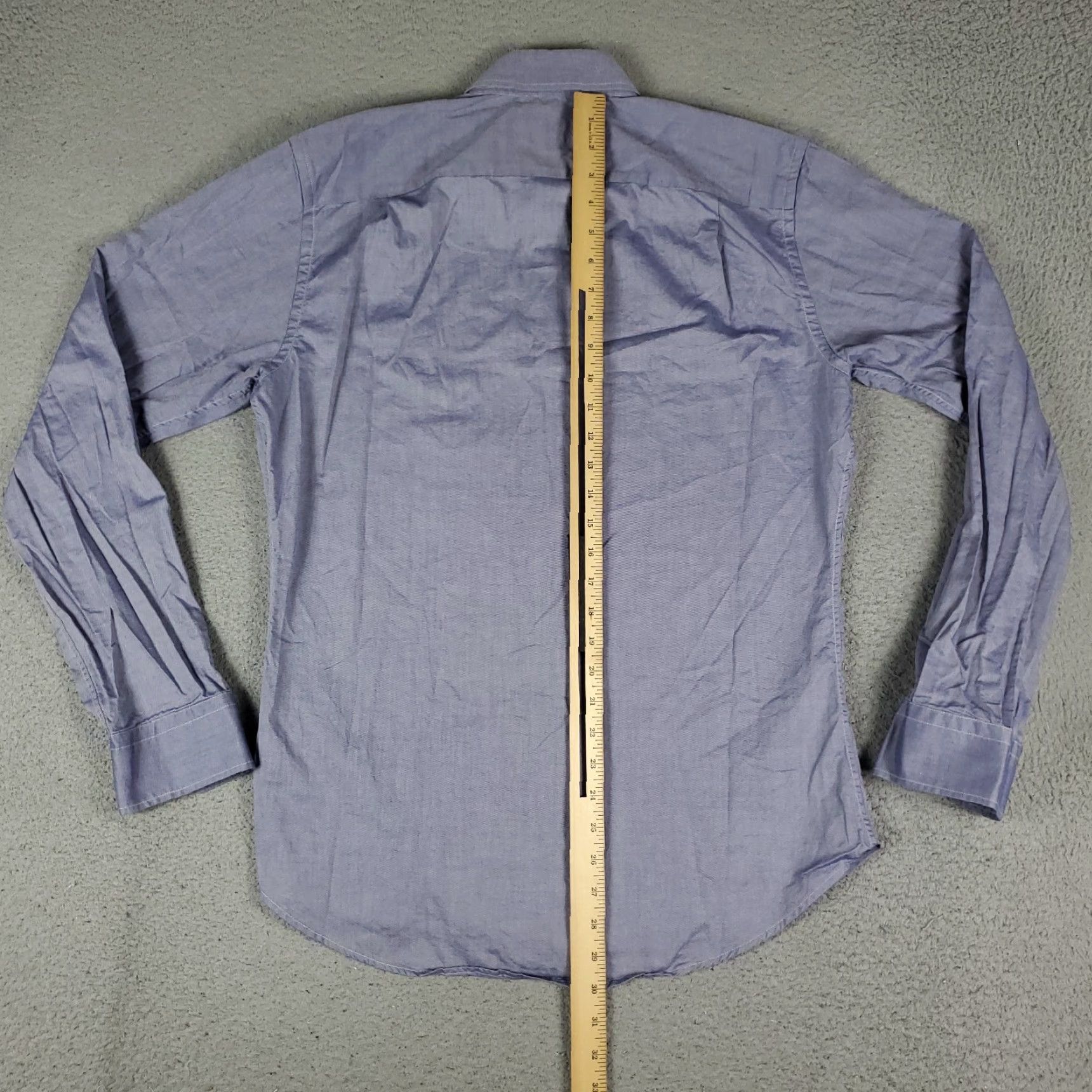 Vintage VINTAGE Teddy Stratford Men's Shirt Casual Button-Up Long Sleeve Blue Cotton Size 3 Size US S / EU 44-46 / 1 - 4 Thumbnail