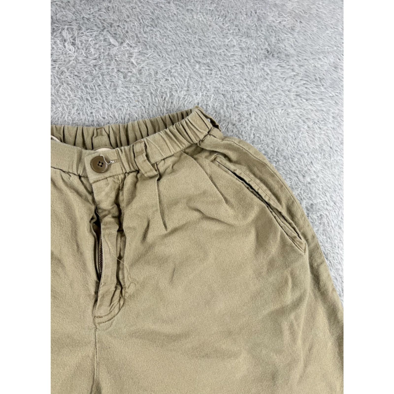 Patagonia Patagonia Shorts Womens Extra Small Beige Elastic Waist Woven 100% Cotton Hike Size 26" / US 2 / IT 38 - 5 Thumbnail