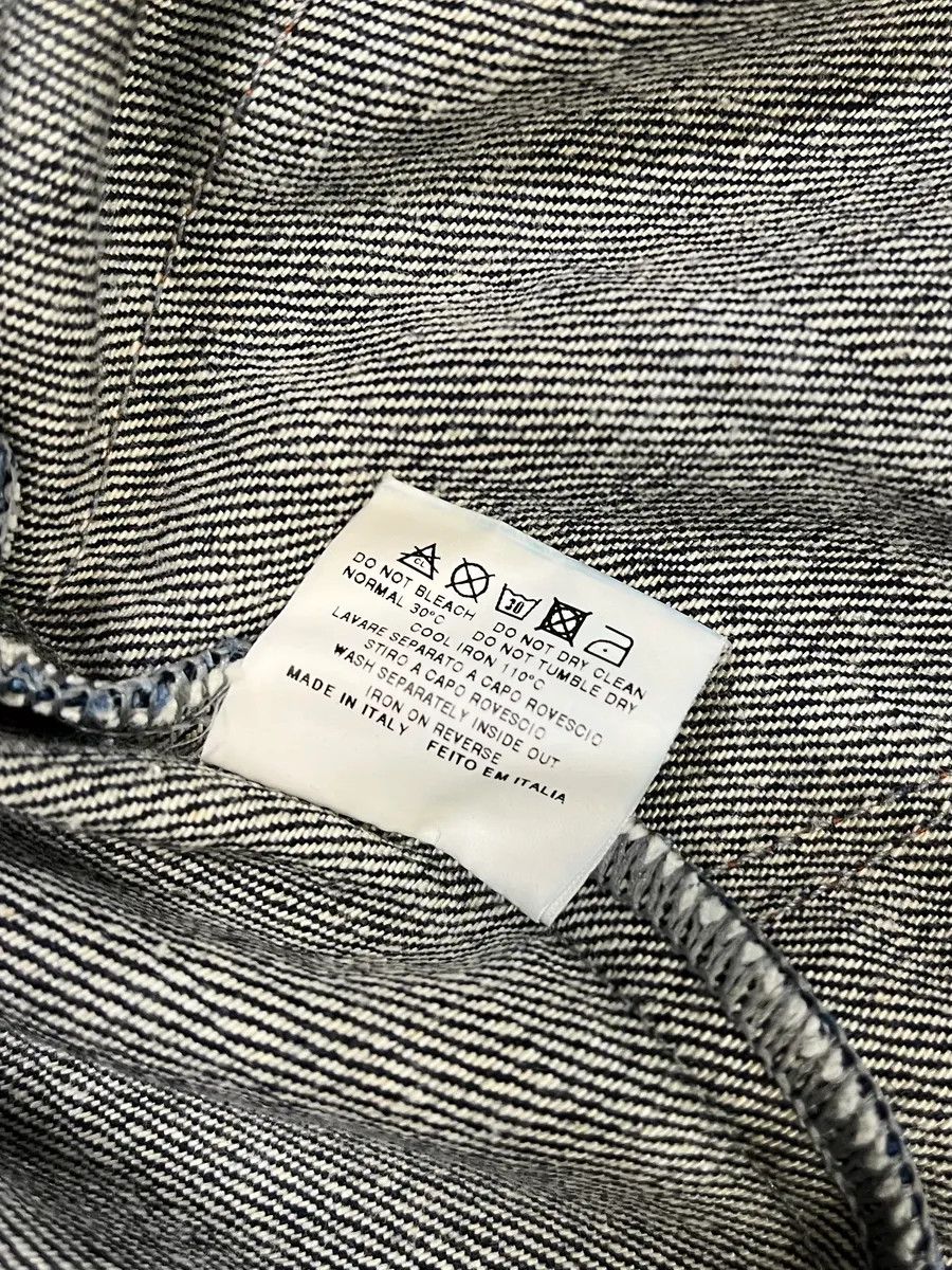 Jean Paul Gaultier 2000s Jean Paul Gaultier Type 1 Asymmetrical Denim Jacket Size M / US 6-8 / IT 42-44 - 12 Thumbnail
