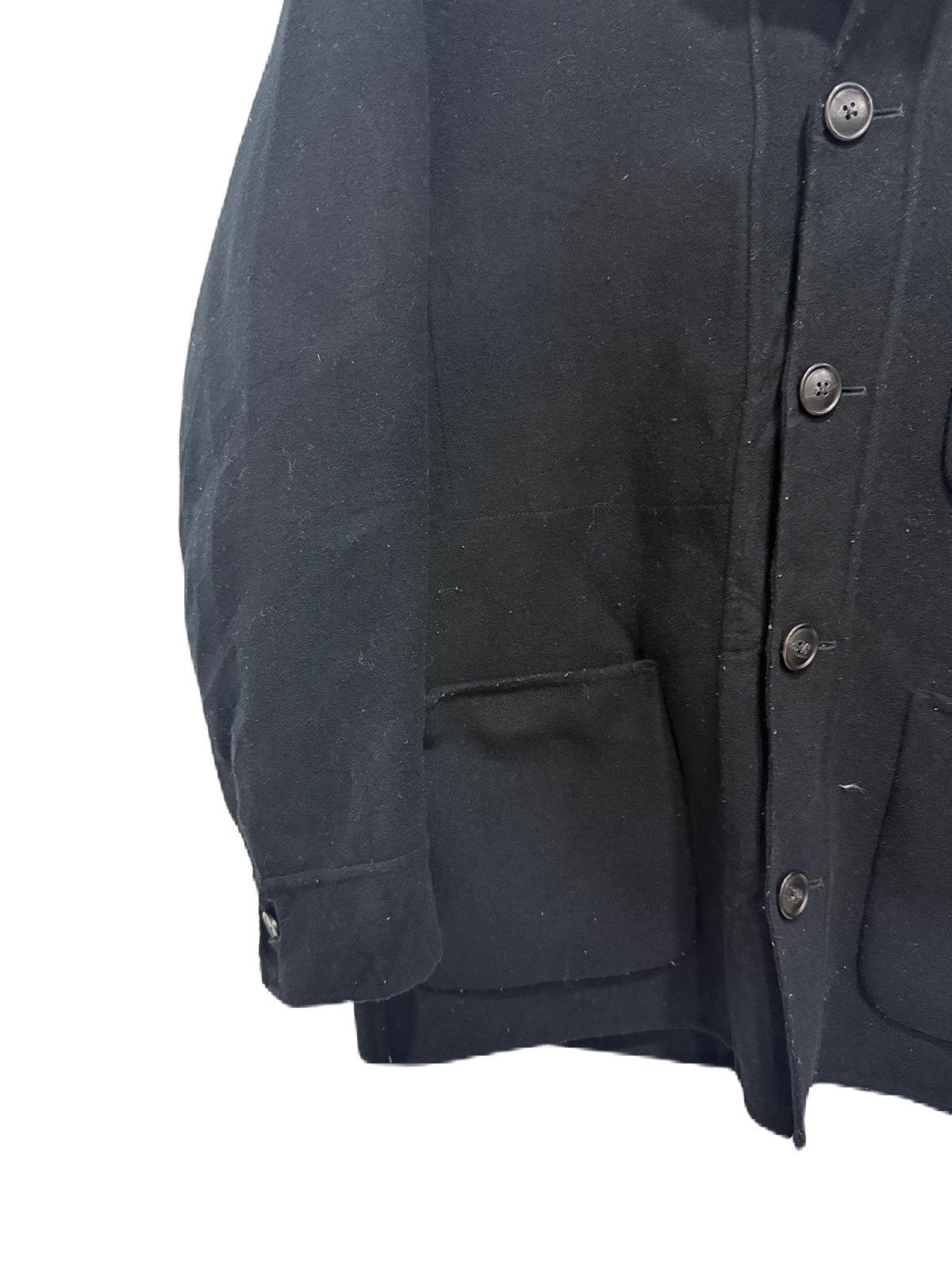 Jil Sander BINDING ACCEPT JIL SANDER OVERSIZED STYLE BLACK JACKET Size S / US 4 / IT 40 - 5 Thumbnail