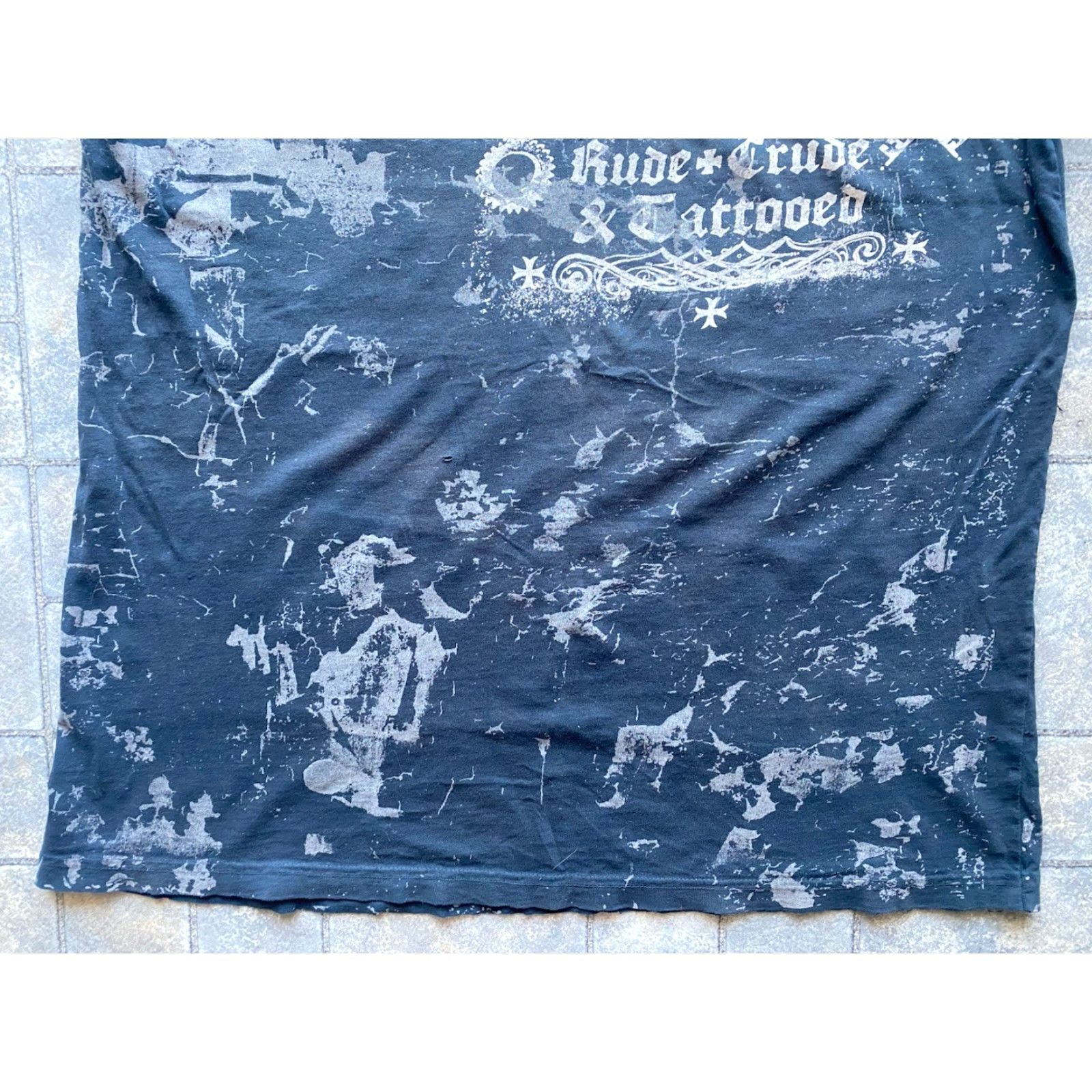 Affliction Rebel Saints T-Shirt Men’s Large Multicolor Skull Y2K Short Sleeve Affliction Rebel Saints Brand Size US L / EU 52-54 / 3 - 2 Thumbnail