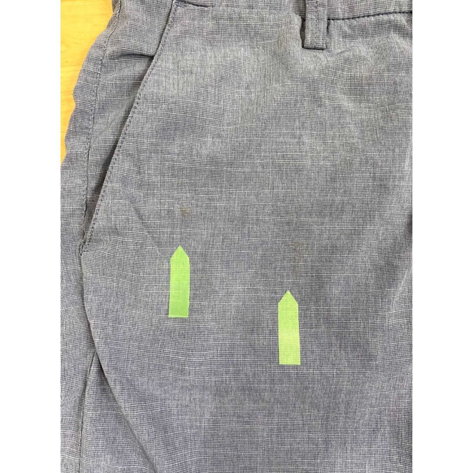 Rip Curl Rip Curl Gray Mens Chino Shorts Distress Regular 30 Casual Beach Men No Size Unknown #1399 Size US 30 / EU 46 - 6 Thumbnail