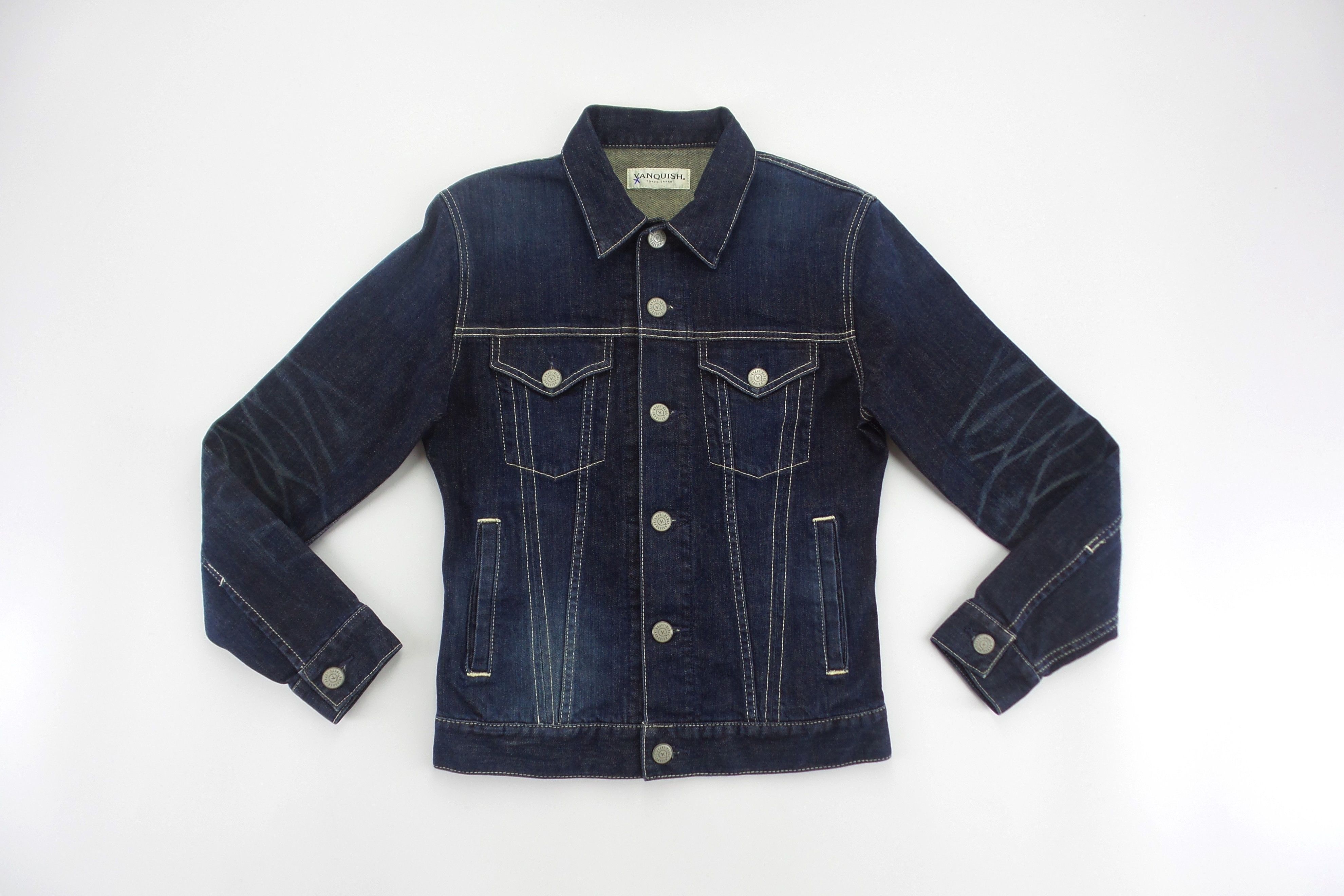 Japanese Brand × Vanquish Vanquish Slim Denim Jackets | Grailed 