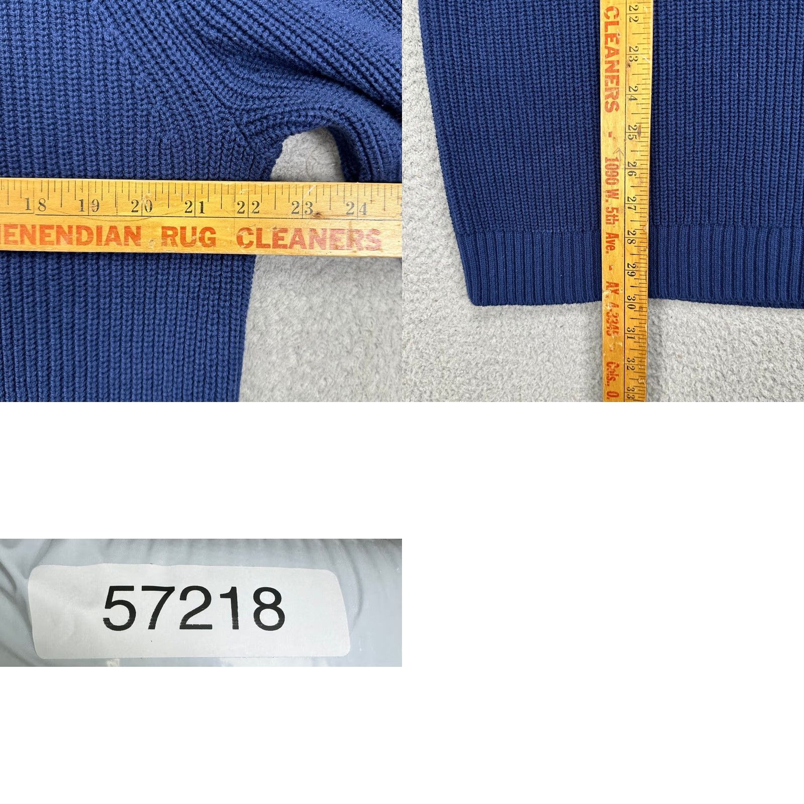 Eddie Bauer Eddie Bauer Sweater Mens Large Blue Knit Henley Pullover Sweatshirt Long Sleeve Size US L / EU 52-54 / 3 - 8 Thumbnail