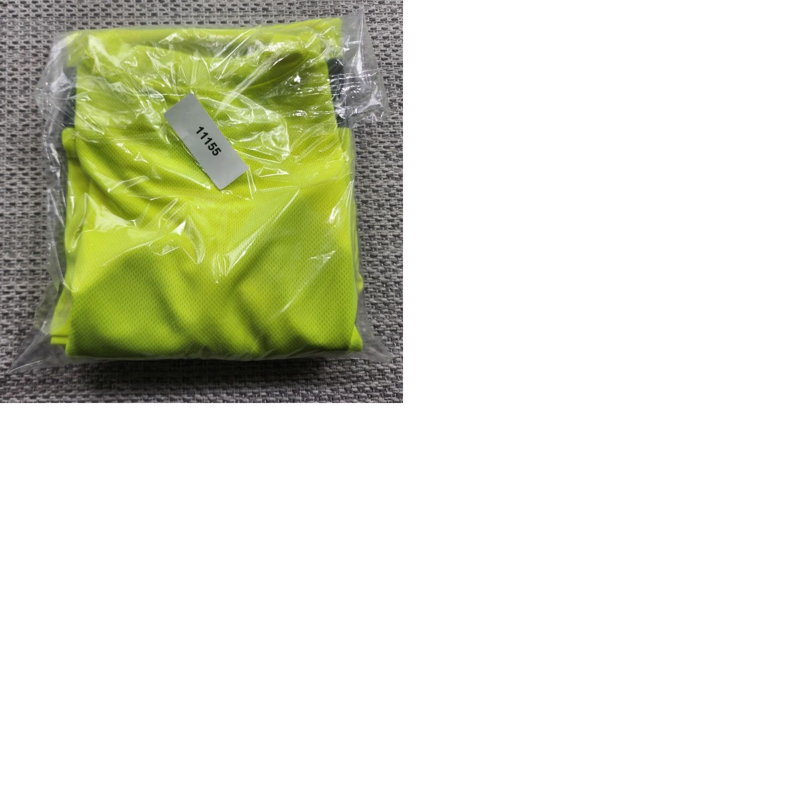 Vintage Majestic M-SAFE Hi Vis Safety Shirt Mens Large 3M Reflective Class 3 75-5305 Yellow Polyester Net? Size US L / EU 52-54 / 3 - 9 Thumbnail