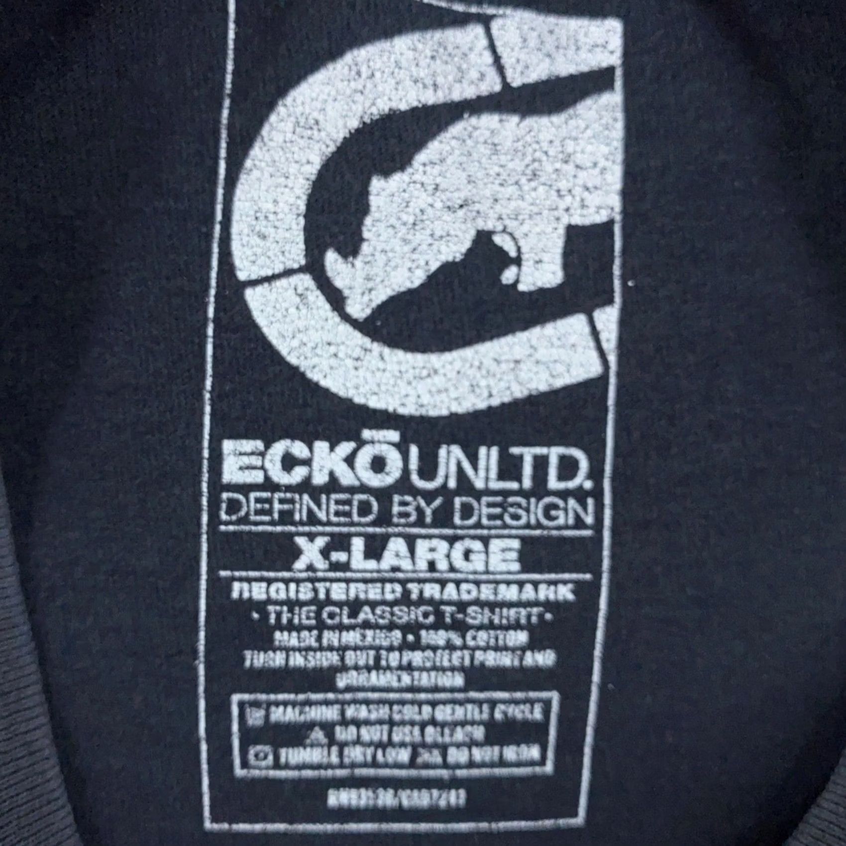Ecko Unltd. Ecko Unltd. Beer Cup Graphic Tee Mens XL Black Shirt Graphic Print Short Sleeve Crew Neck Sports Hip Hop Streetwear Size US XL / EU 56 / 4 - 7 Thumbnail