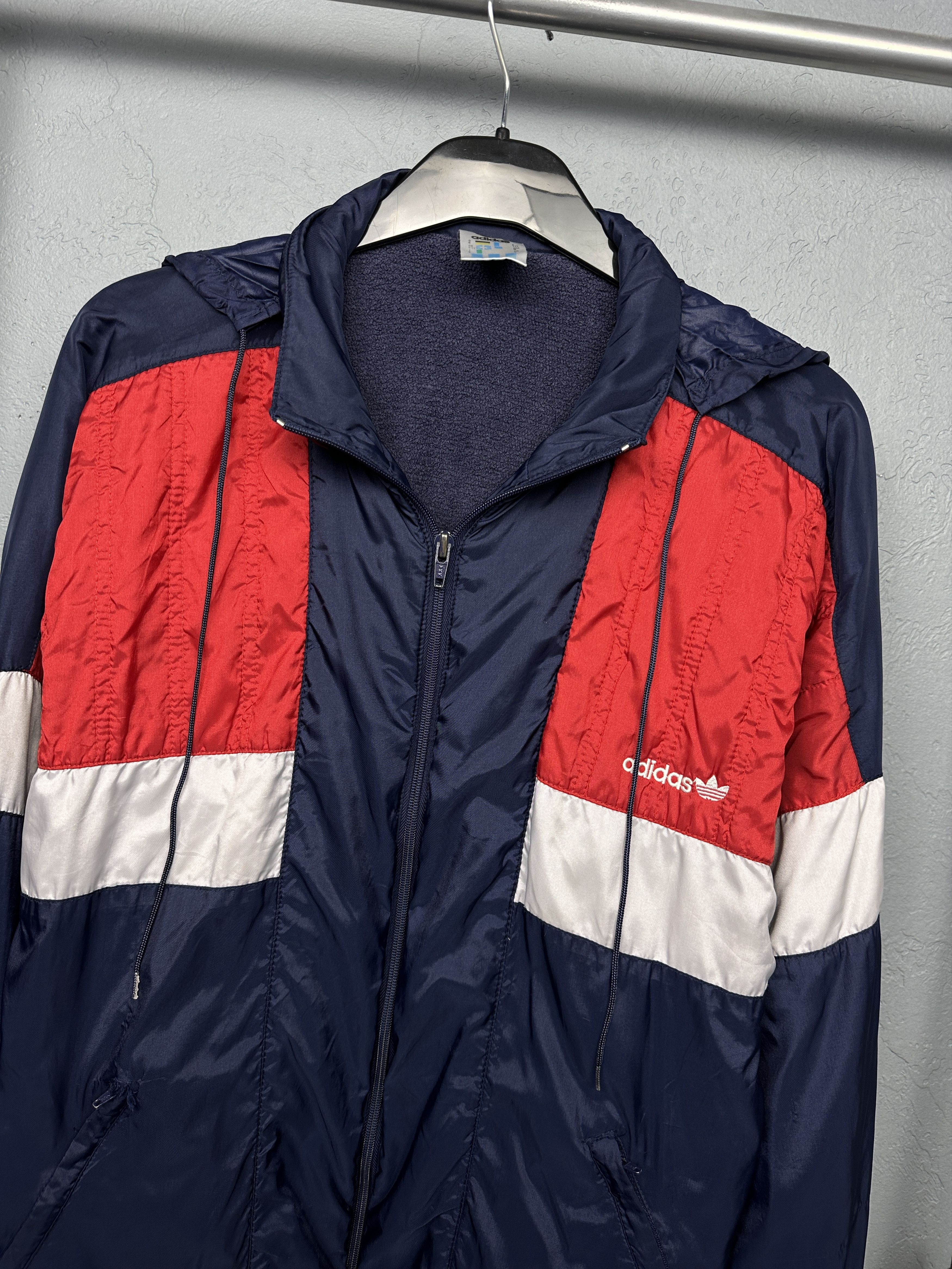Adidas Adidas Vintage Mens Insulated Track Top Jacket Size US M / EU 48-50 / 2 - 2 Thumbnail