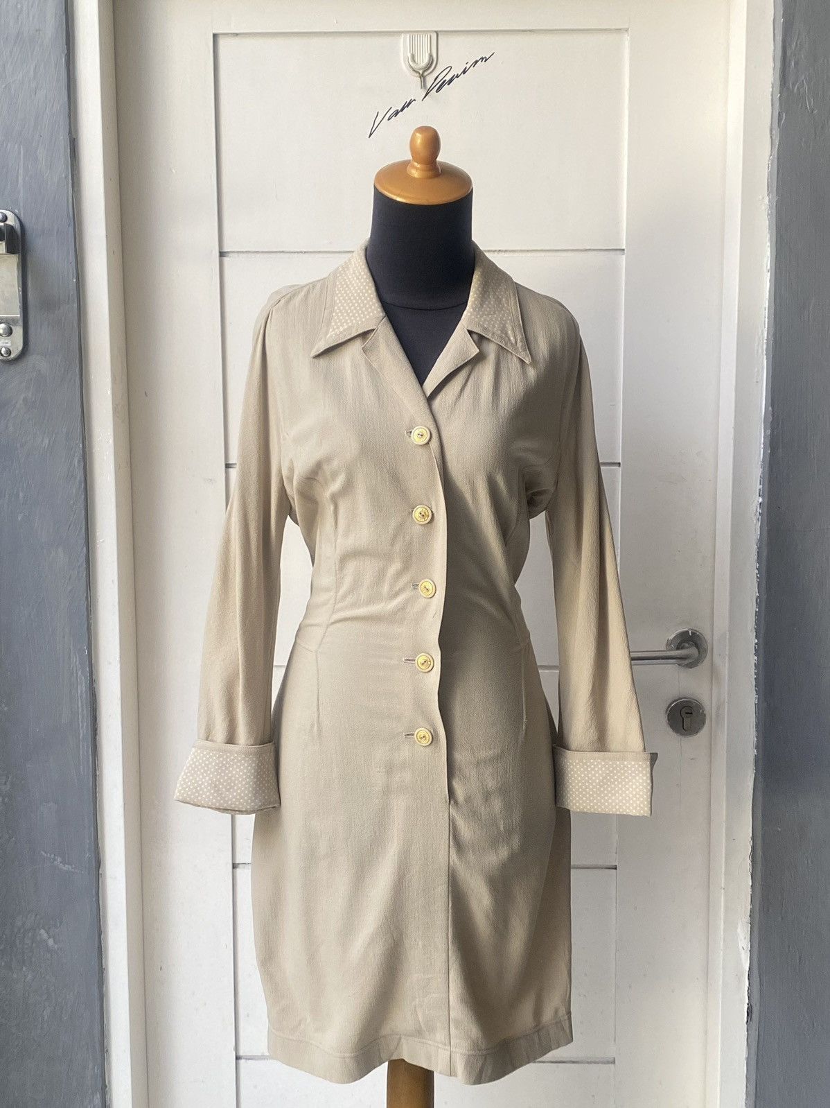 Dior DIOR Mademeiselle Midi Dress Size XS / US 0-2 / IT 36-38 - 5 Thumbnail