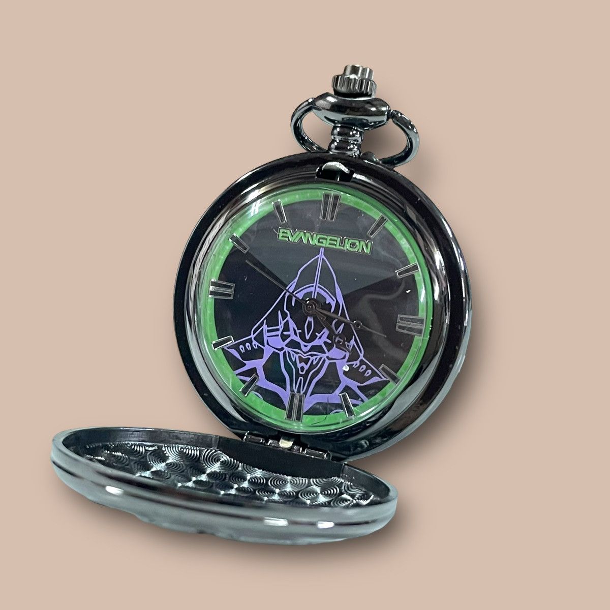 Anime Evangelion Unit 1 Premium Relief Pocket Watch Size ONE SIZE - 13 Thumbnail