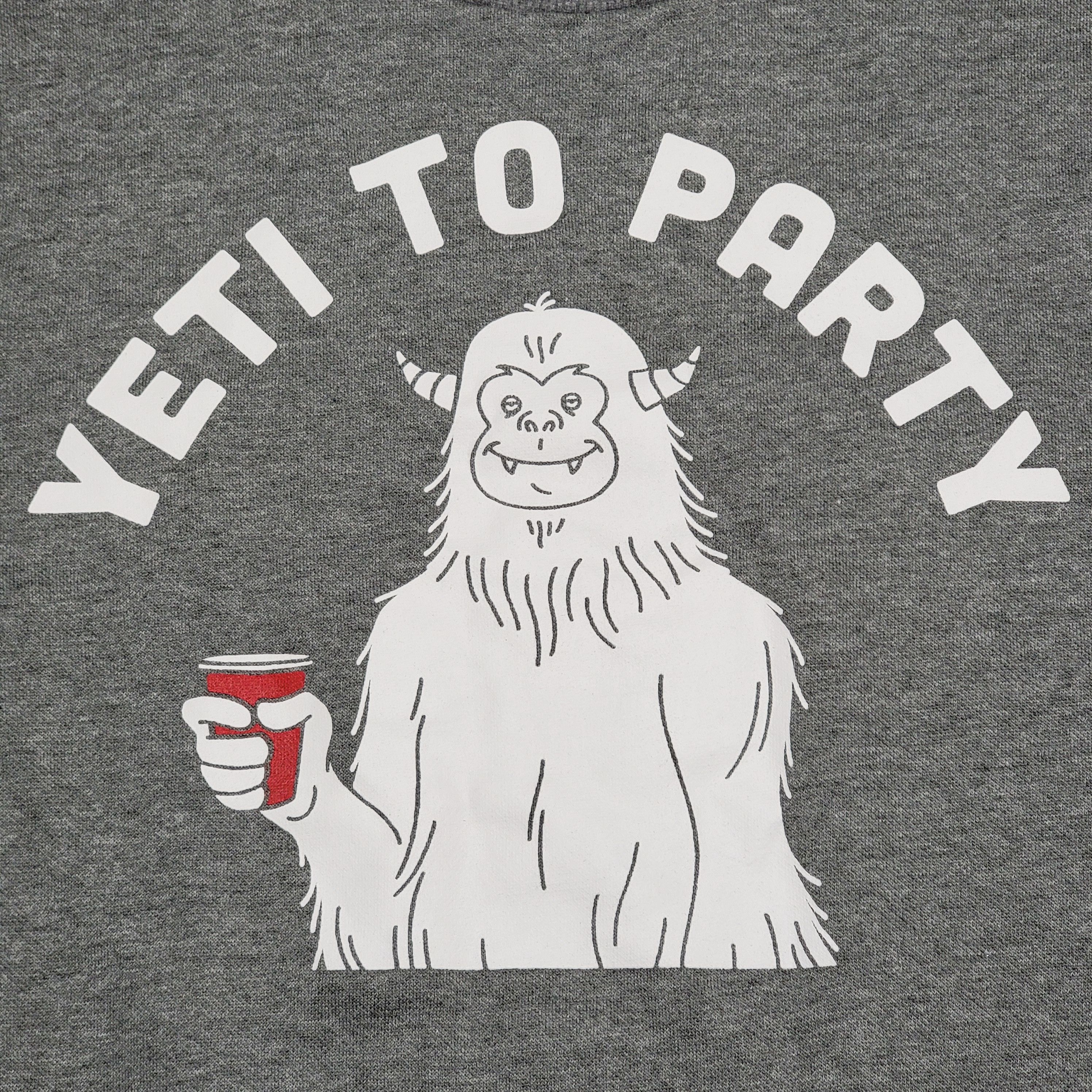 Old Navy Old Navy LS UNISEX Sweatshirt "Yeti To Party" - Medium NWT Size US M / EU 48-50 / 2 - 2 Thumbnail