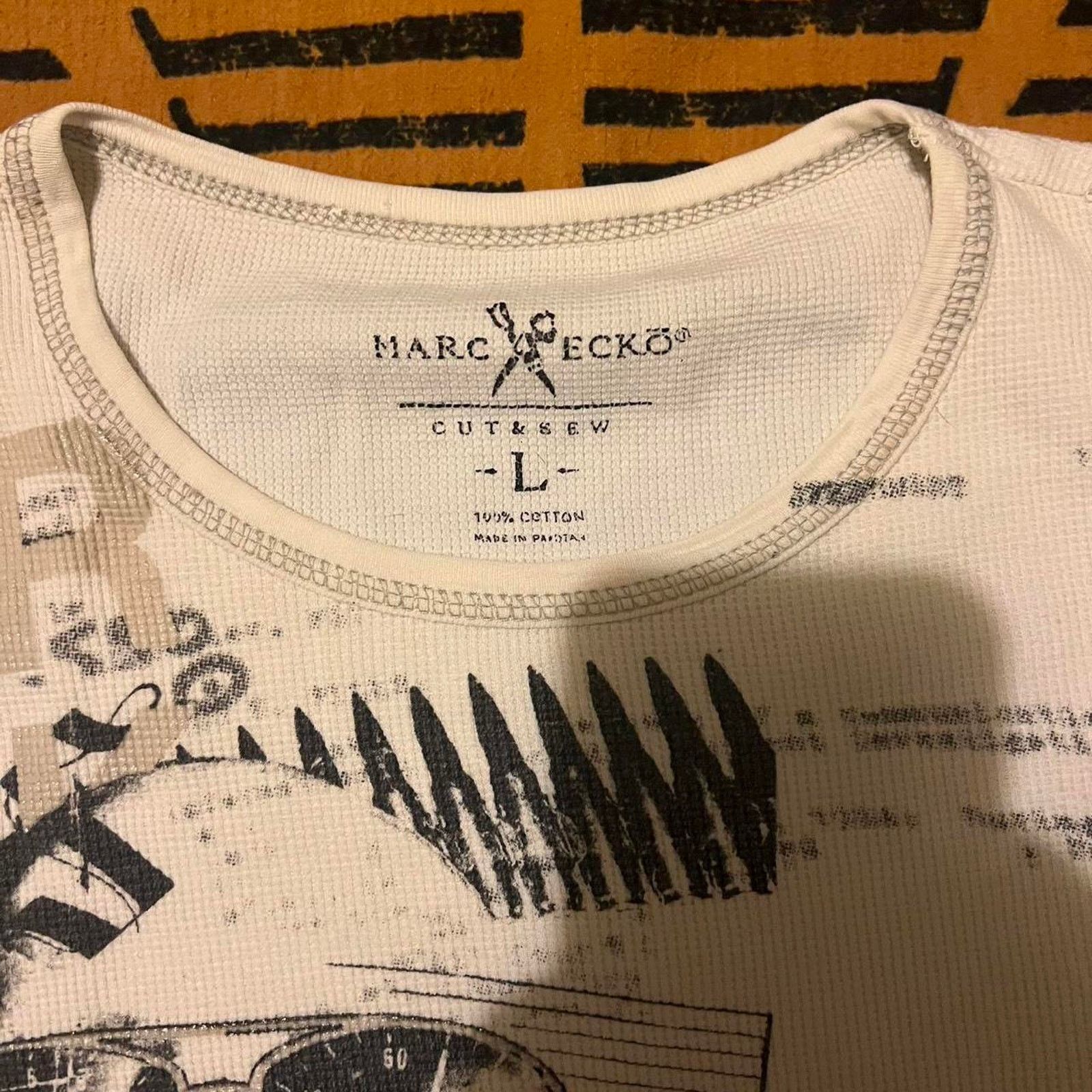 Affliction × Marc Ecko × Southpole Mens affliction shirt y2k tapout cross wings mma elite ecko Size US L / EU 52-54 / 3 - 4 Thumbnail
