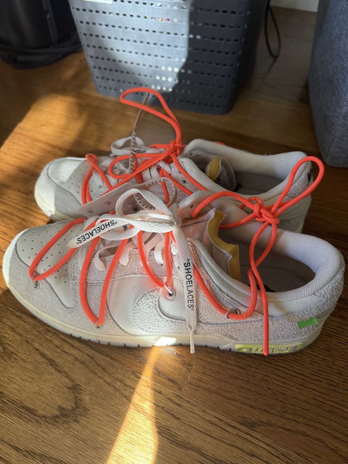 Nike × Off-White Nike Off-White Dunks Lot 11 size 11.5 Size US 11.5 / EU 44-45 - 3 Thumbnail