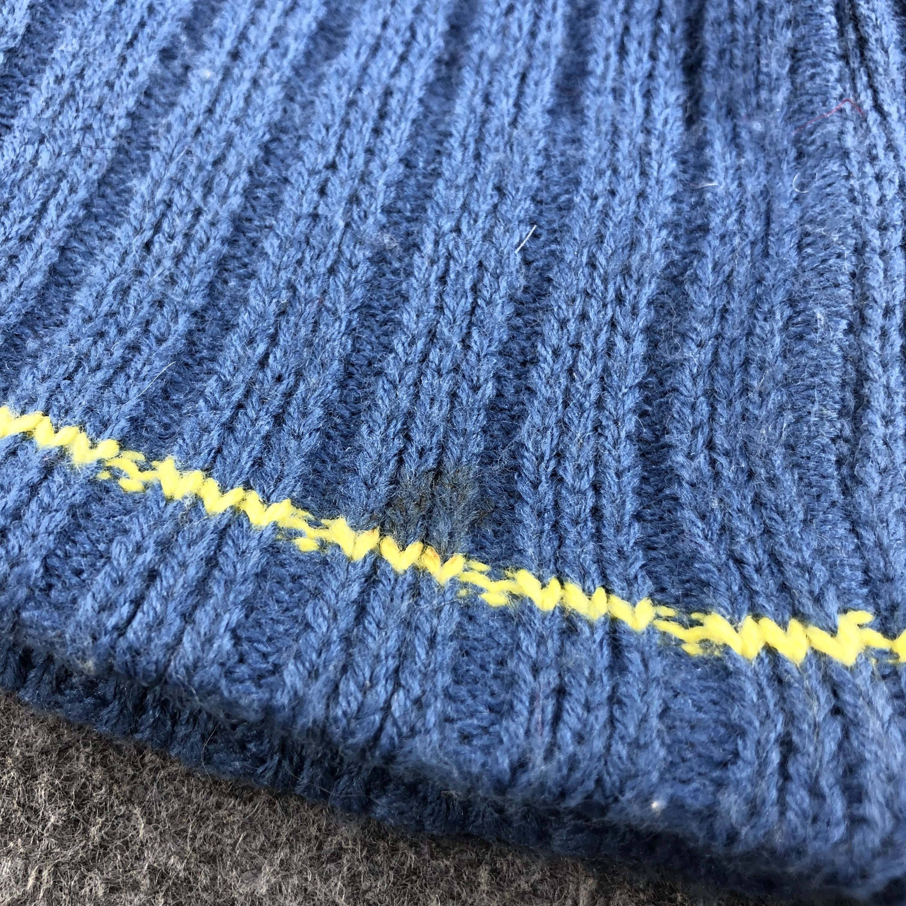 Bogner Vintage Bogner Ribbed Knit Beanie Blue Made In USA Hat B294 Size ONE SIZE - 5 Thumbnail