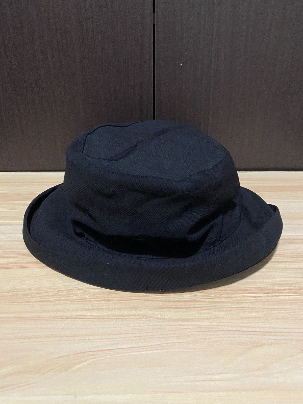 Yohji Yamamoto Vintage Yohji Yamamoto workshop bucket hat Size ONE SIZE - 4 Thumbnail
