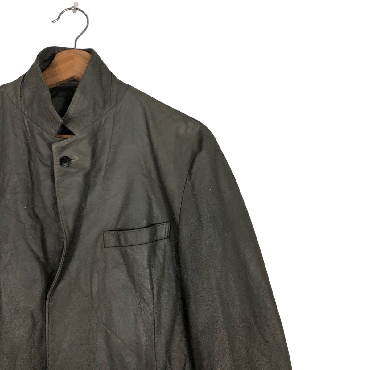 Japanese Brand 🔥Vtg Leather Jacket Chore Allegri Issey Miyake Japan Size US M / EU 48-50 / 2 - 6 Thumbnail