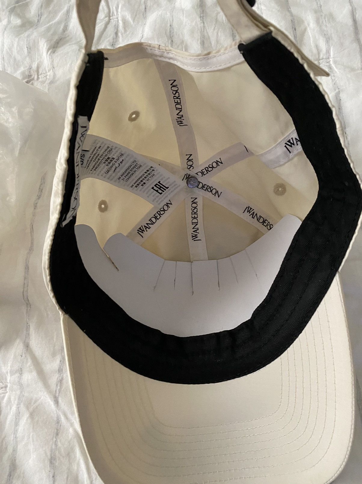 JW Anderson JW Anderson Off White Printed Cap Size ONE SIZE - 9 Thumbnail