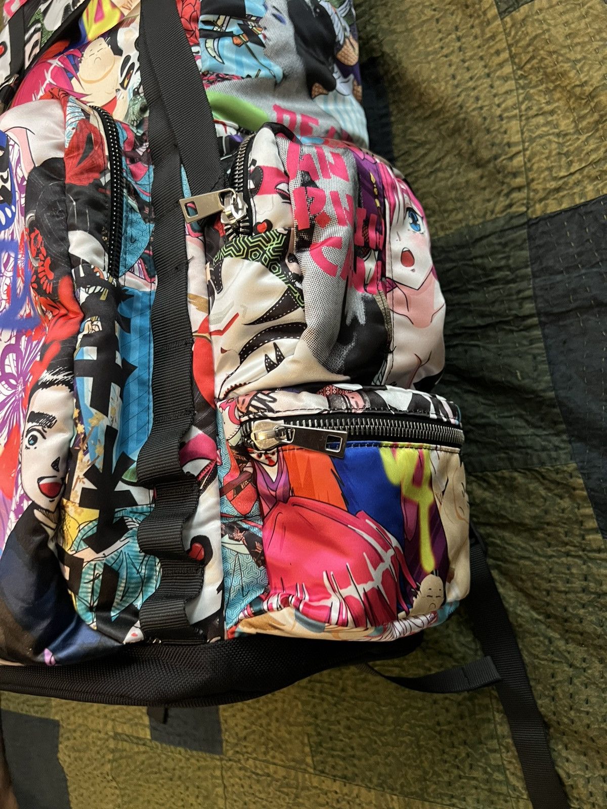 Dsquared2 DSQUARED2 Anime Manga Japan Exclusive Punk Hiking Backpack Size ONE SIZE - 5 Thumbnail