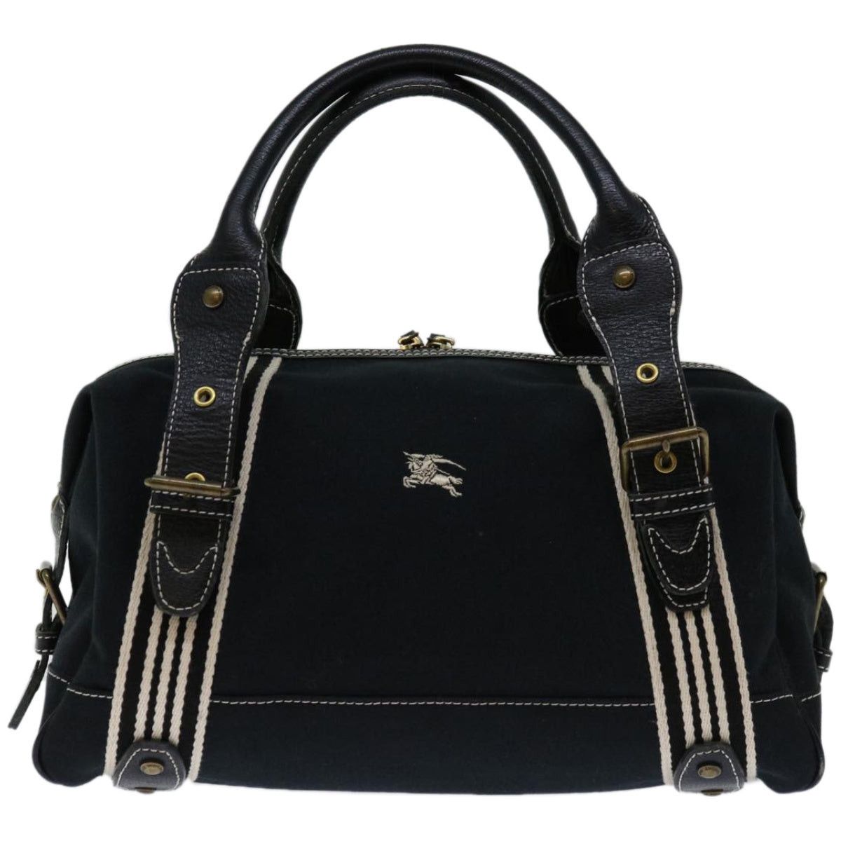 image of Burberry Blue Label Handbag in Black, Women's