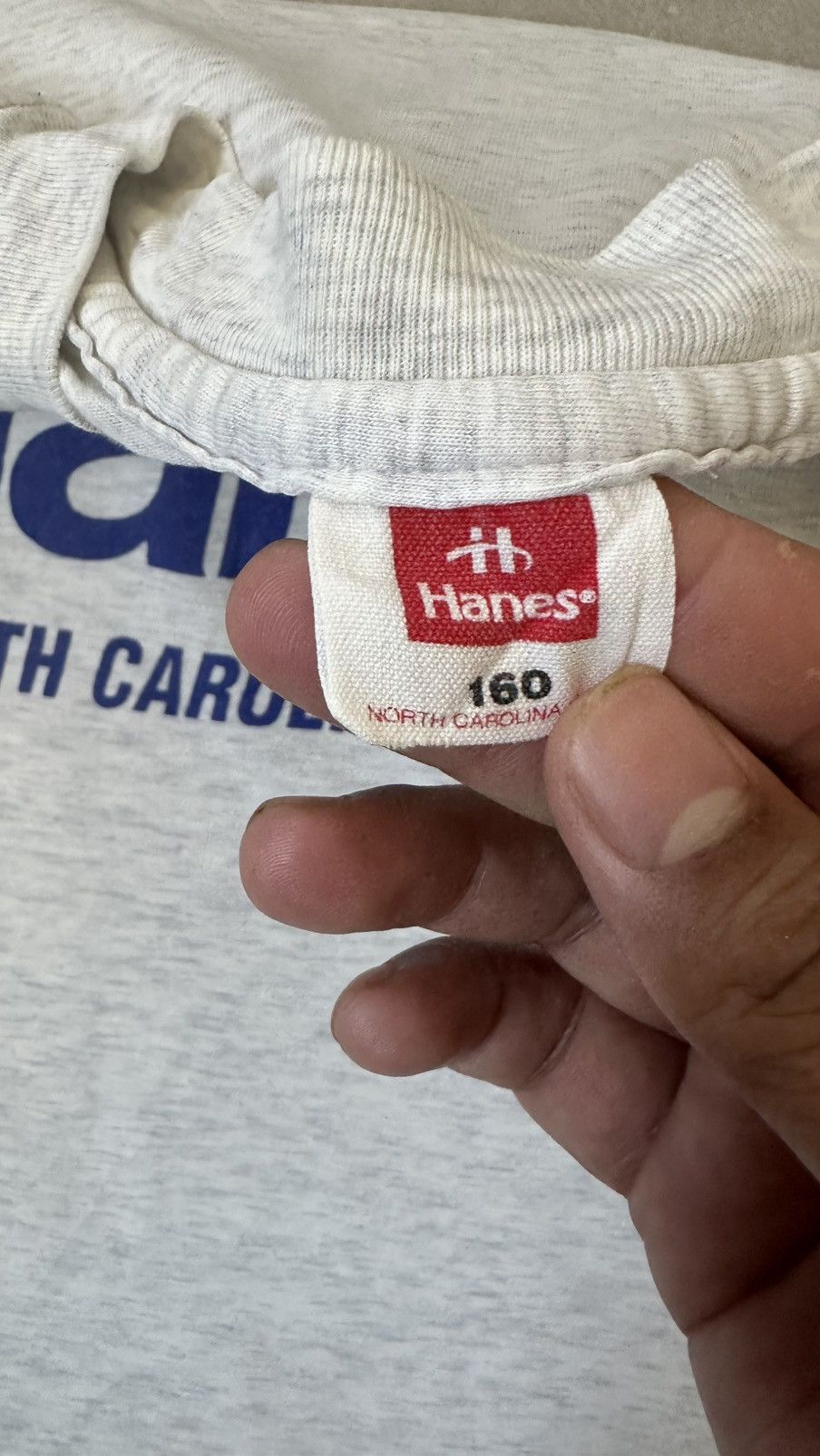 Hanes VINTAGE HANES LOGO TEE Size US M / EU 48-50 / 2 - 4 Thumbnail