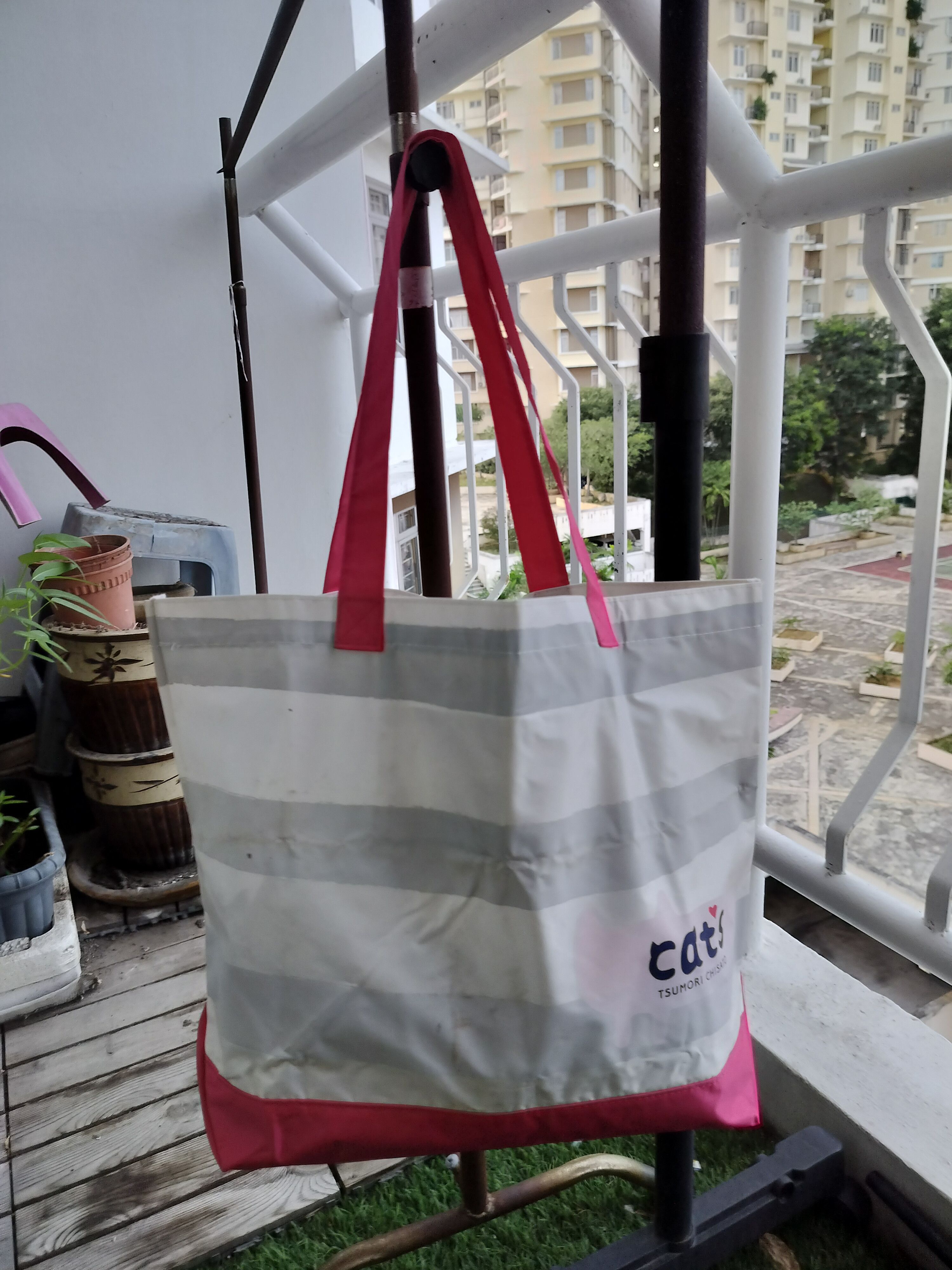 Tsumori Chisato Tsumori Chisato Cats nylon tote bag Size ONE SIZE - 3 Thumbnail