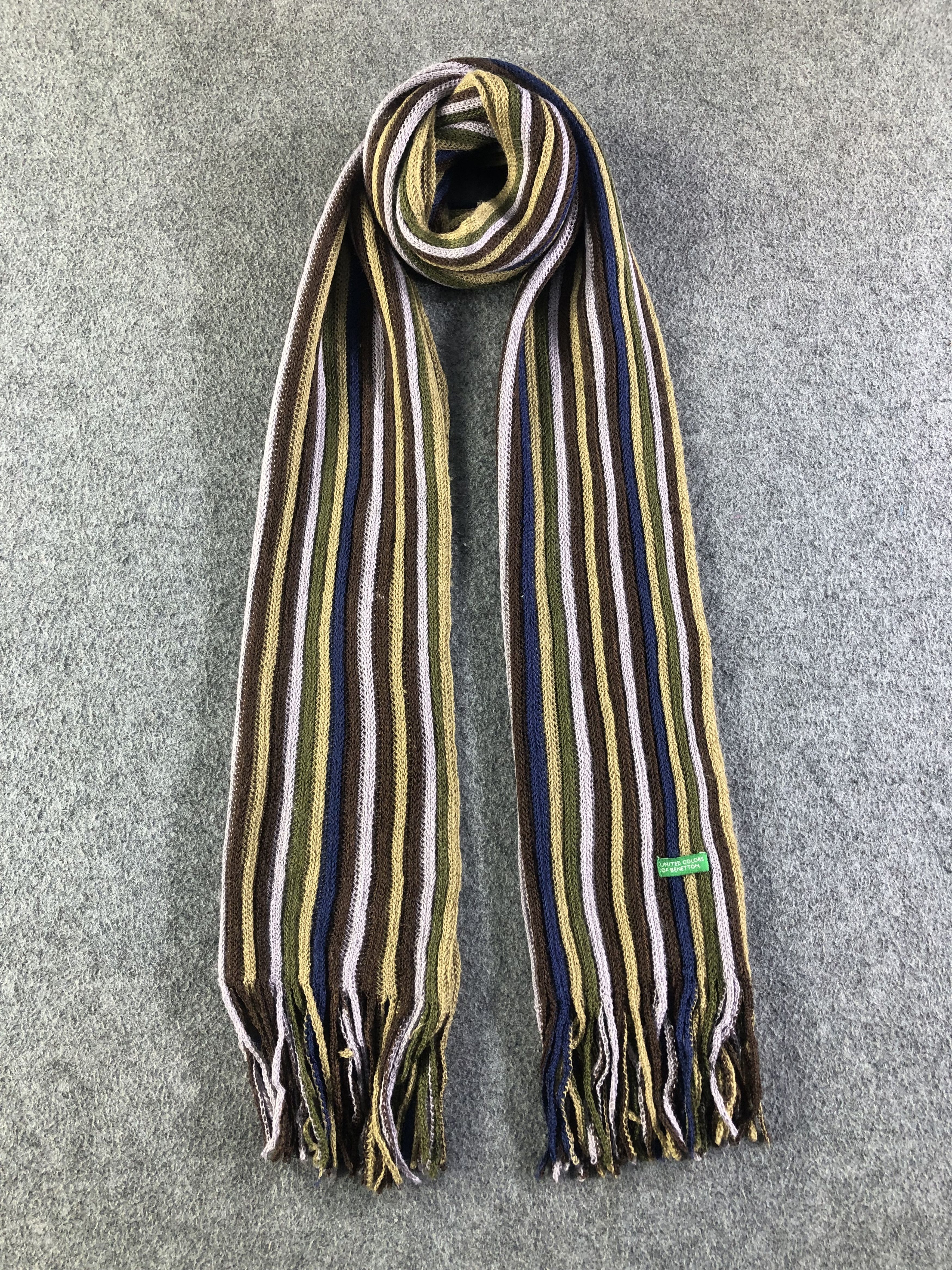 Benetton United Colors Of Benetton Scarf / Muffler / Neckwear SS1276 Size ONE SIZE - 1 Thumbnail