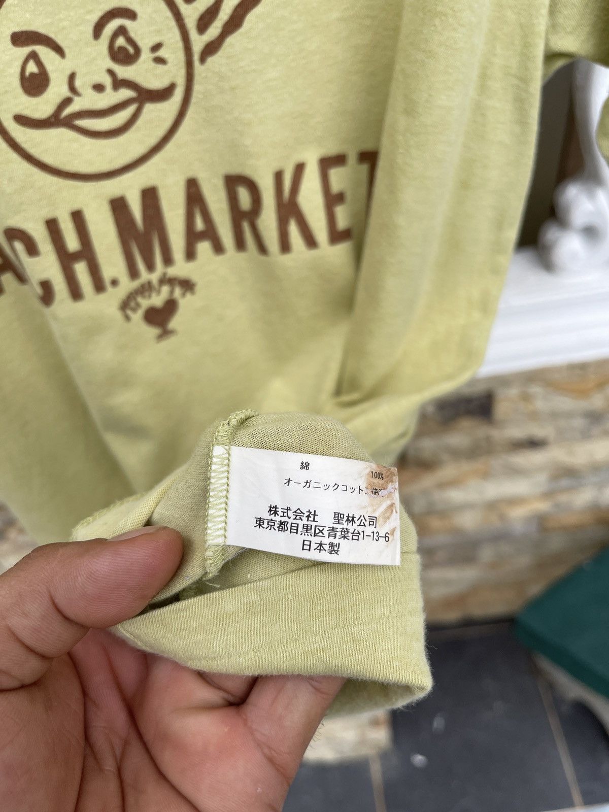 Blue Blue Japan Last Drop🔥Rare🔥Vtg Hollywood Ranch Market T-Shirt Hr Market Size US M / EU 48-50 / 2 - 6 Thumbnail