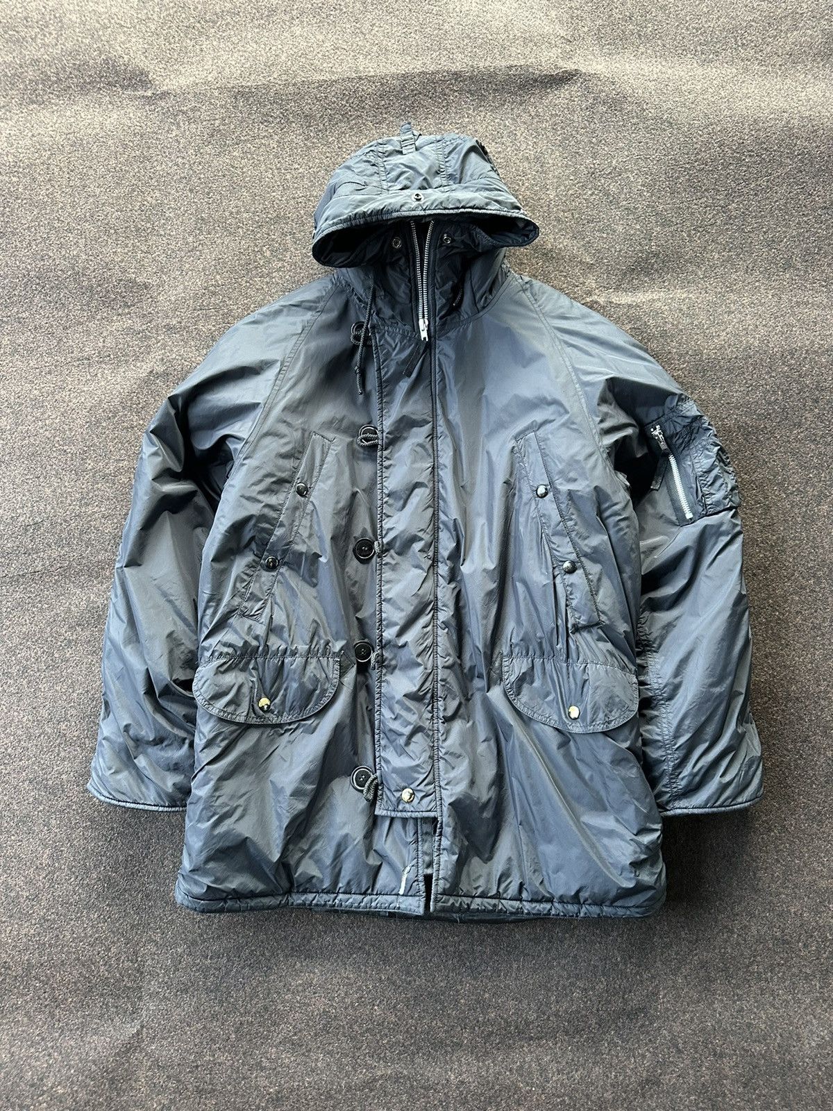 Alpha Industries Vtg Alpha Industries Official Us Defense Bomber Jacket Z66 Size US M / EU 48-50 / 2 - 1 Thumbnail