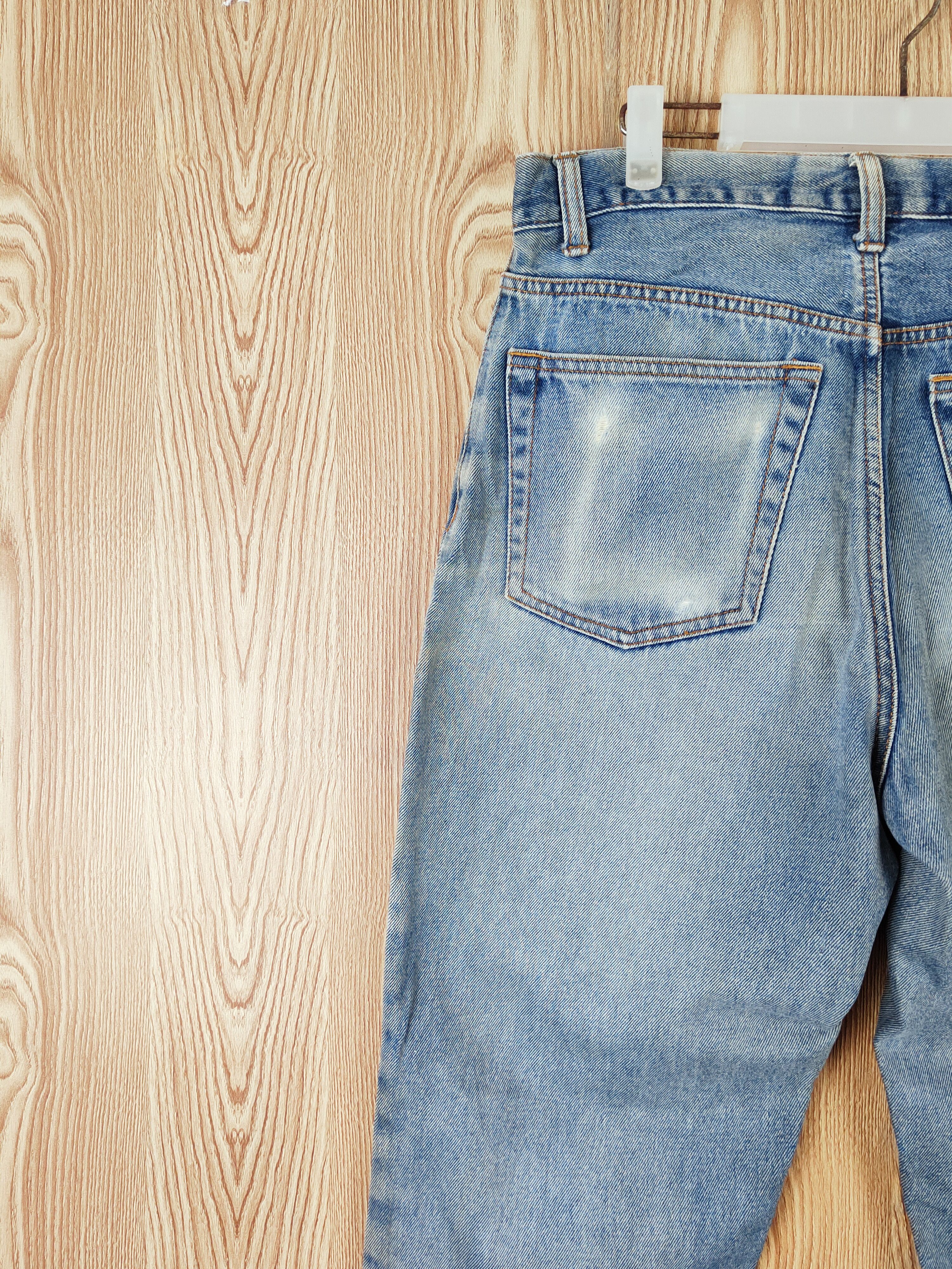 Japanese Brand Japanese Brand Blue Faded Distressed Ripped Jeans #W948 Size US 34 / EU 50 - 14 Thumbnail