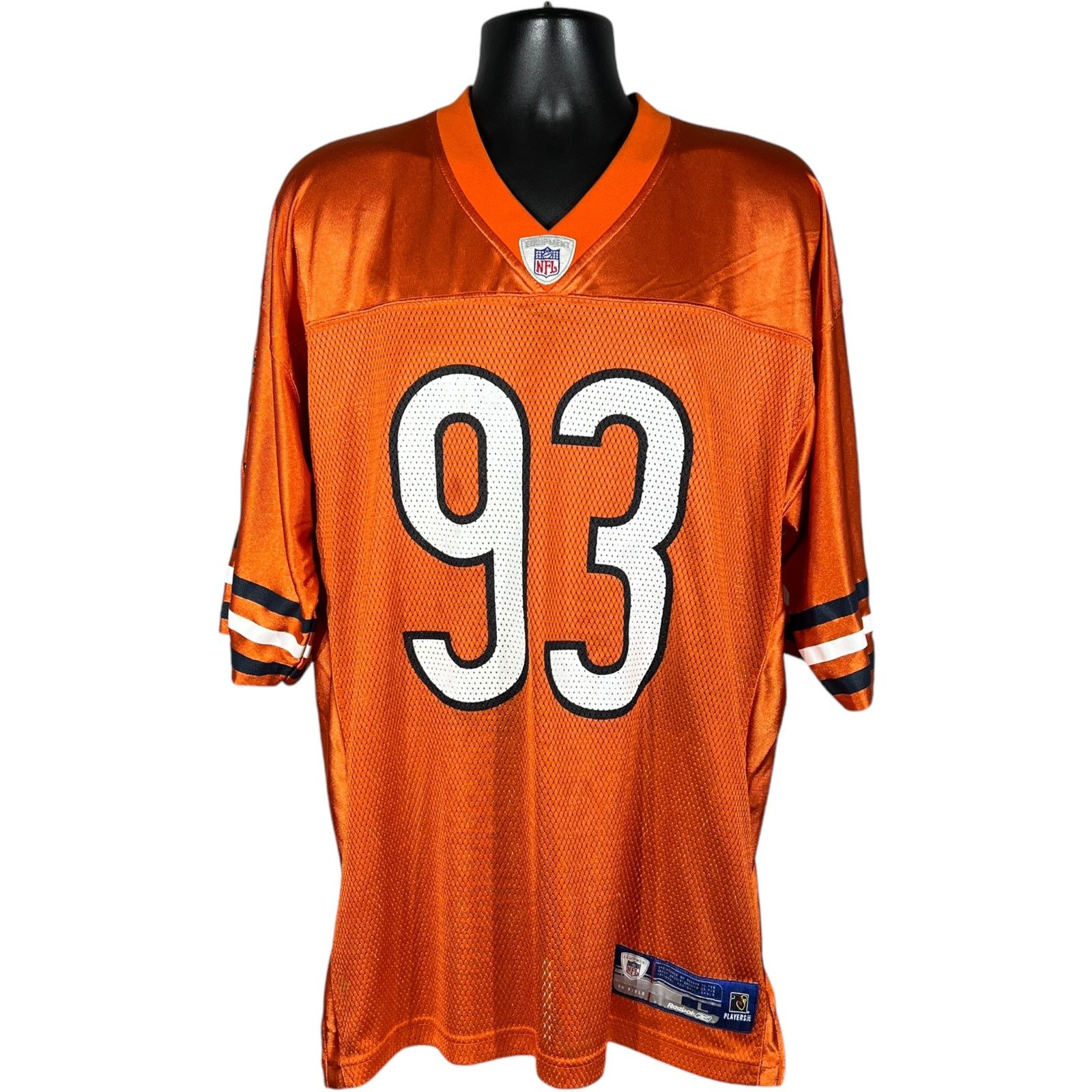 Reebok Reebok Chicago Bears #93 Adewale Ogunleye Jersey Size US L / EU 52-54 / 3 - 1 Thumbnail