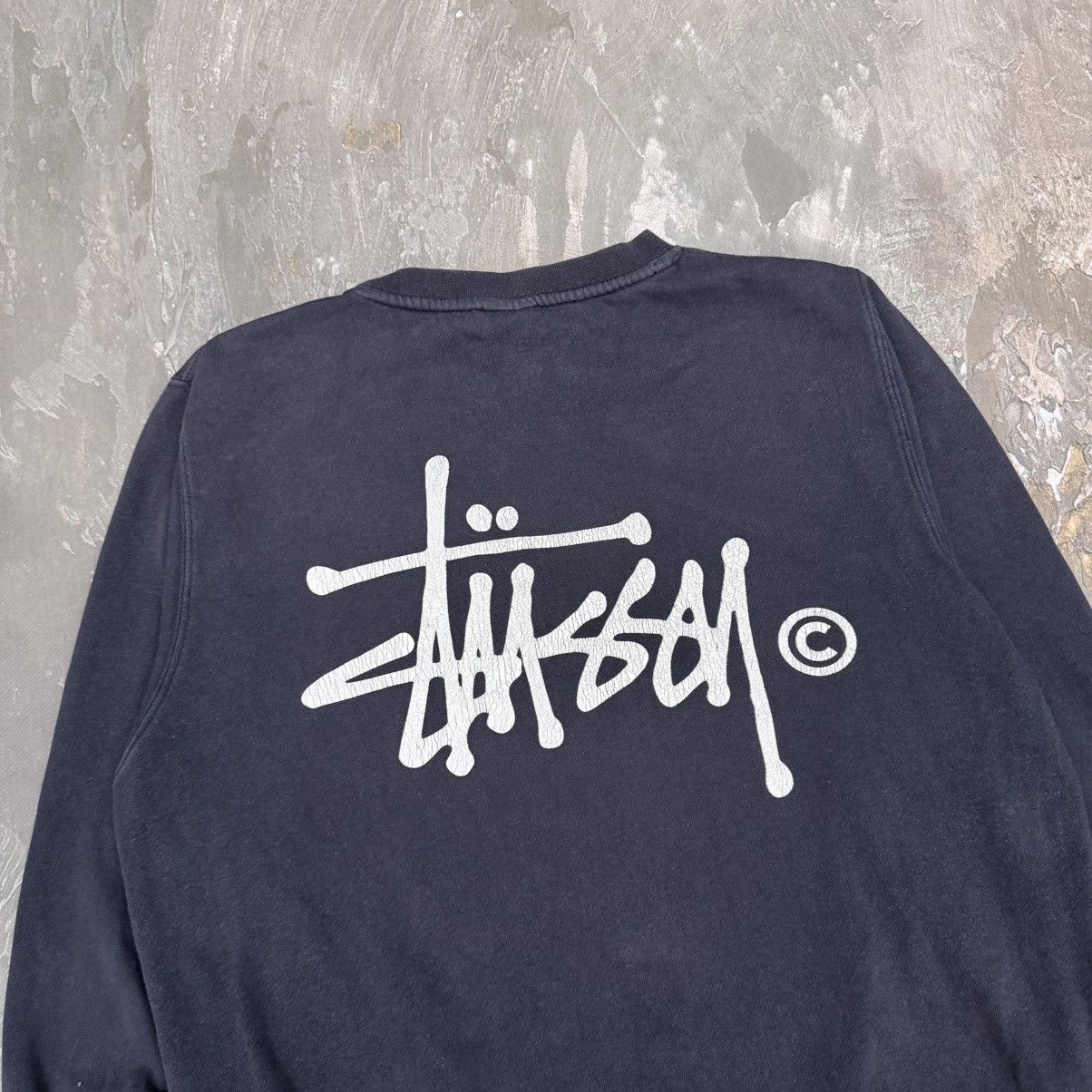 Stussy 2000s Stussy Vintage Boxy Spell Out Logo Crewneck Sweatshirt Size US L / EU 52-54 / 3 - 2 Thumbnail