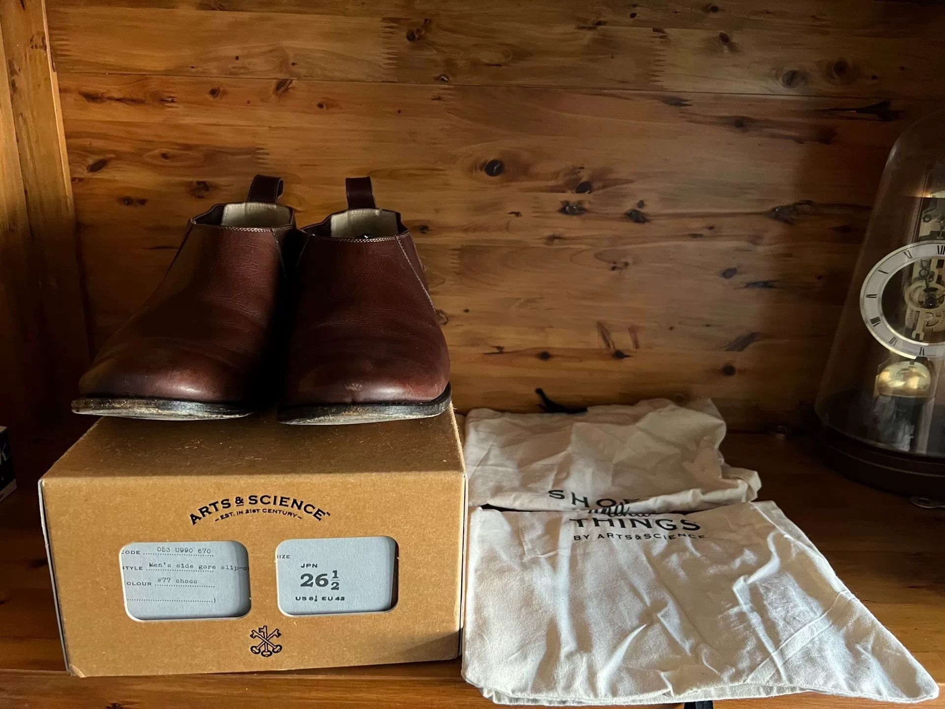 Arts & Science arts&science Handcrafted Brown Chelsea Boots Size US 10 / EU 43 - 8 Thumbnail