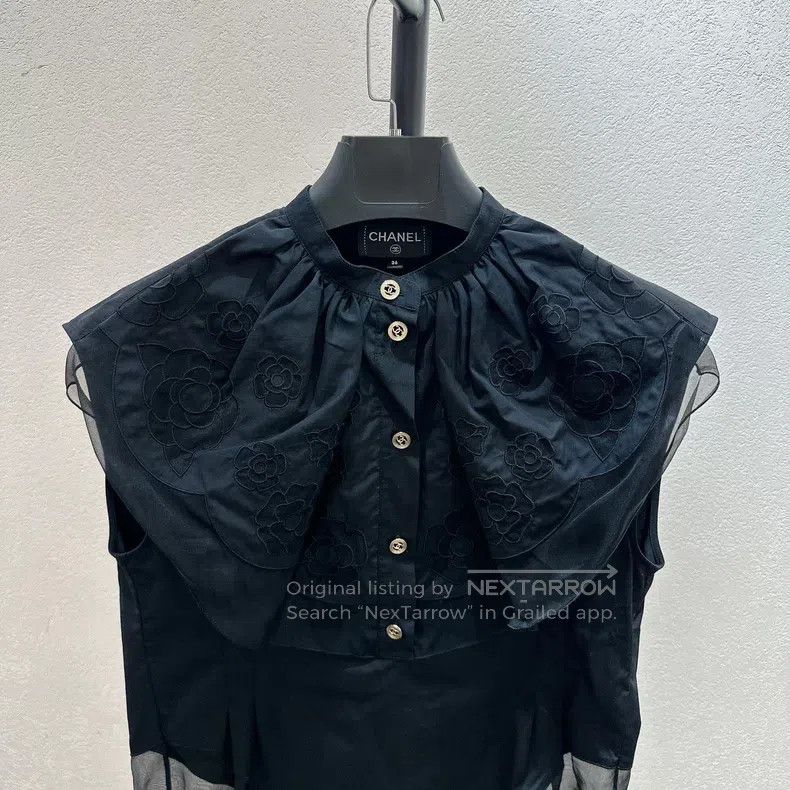 Chanel Chanel 20P Black Sleeveless Size XS / US 0-2 / IT 36-38 - 3 Thumbnail