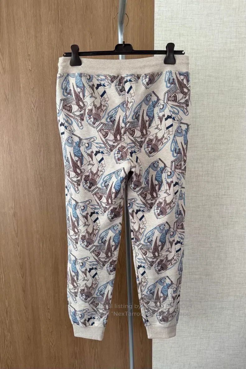 Hermes Hermes Women's Spring and Autumn Drawstring Casual Pants Size US 26 / EU 42 - 5 Thumbnail