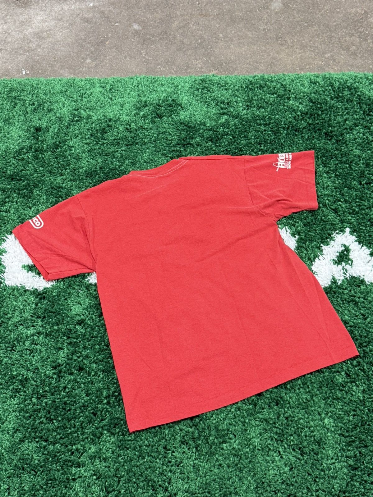 Vintage Houston Rodeo Livestock Show Texas Tee Red XL Conco Race Run Size US XL / EU 56 / 4 - 9 Thumbnail