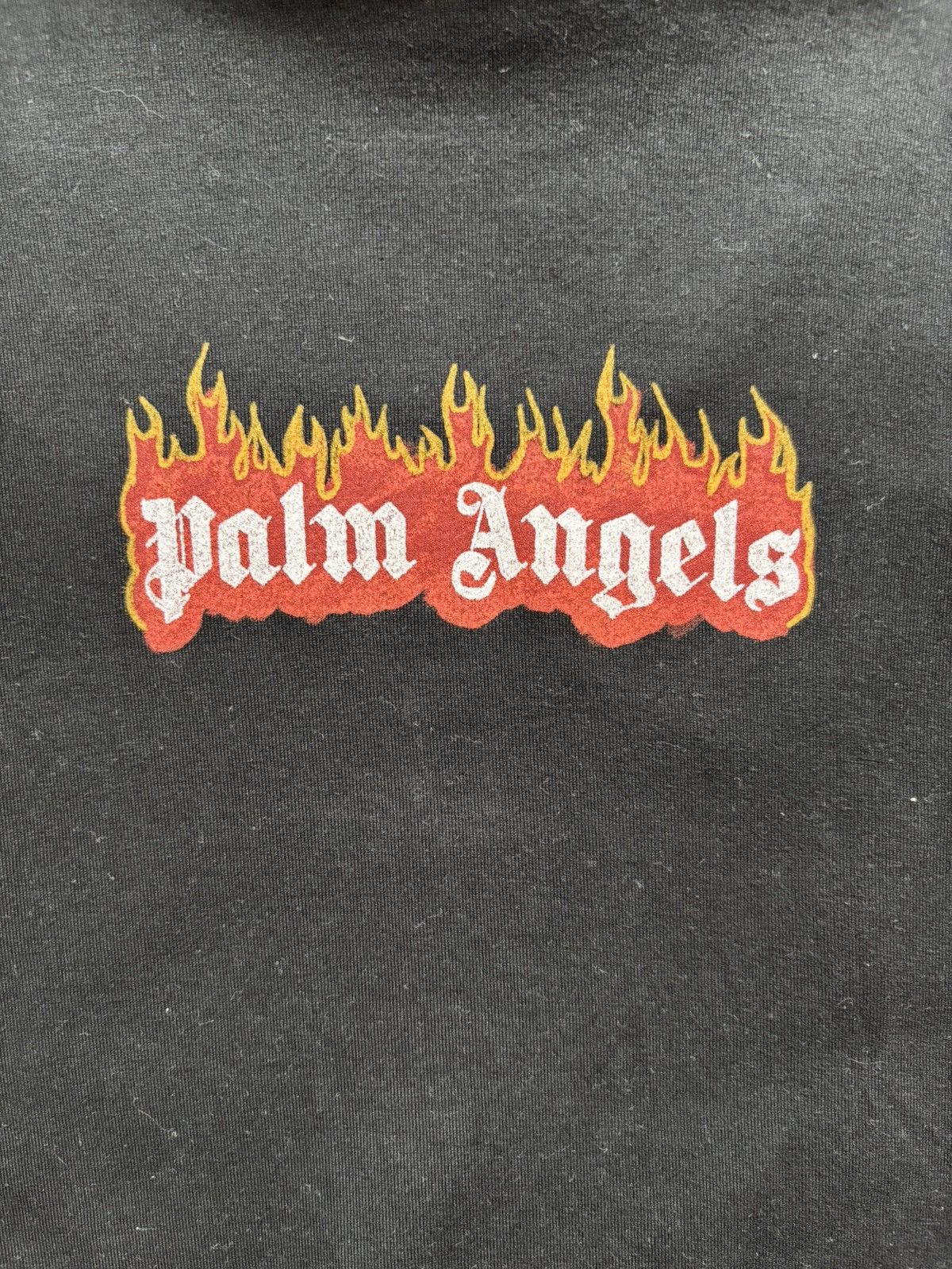 Palm Angels Palm Angels Burning Logo Long Sleeve Tee Size US M / EU 48-50 / 2 - 3 Thumbnail