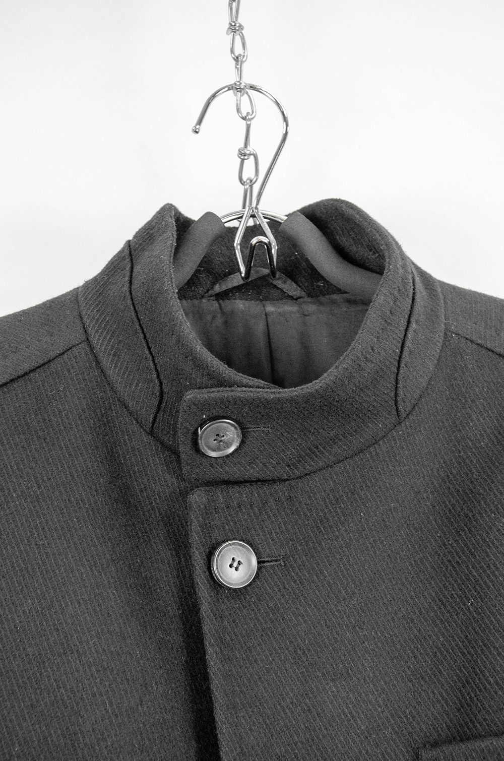 Hugo Boss BOSS Cashmere Wool Stand Collar Coat – Size 50 Size US M / EU 48-50 / 2 - 5 Thumbnail