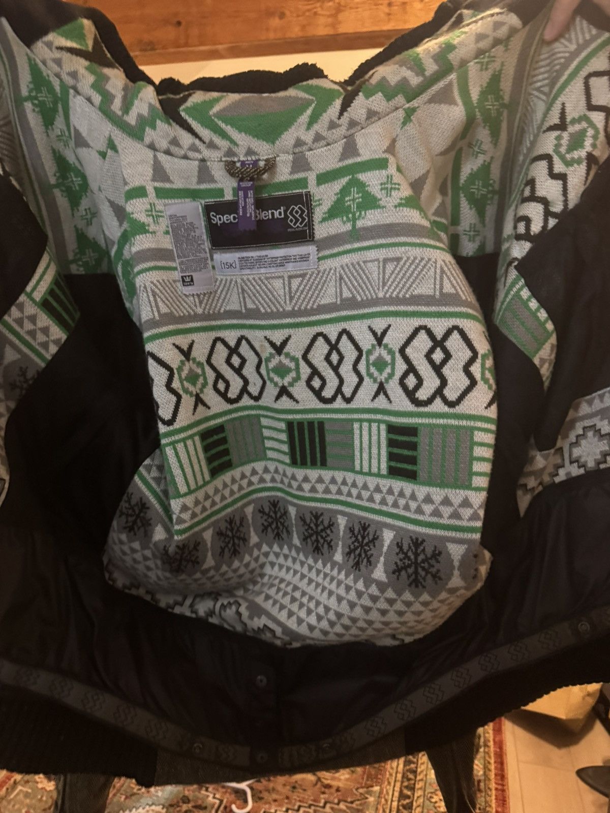 LRG Special Blend x LRG Group All Over Print AOP Jacket Rare Size US M / EU 48-50 / 2 - 3 Thumbnail