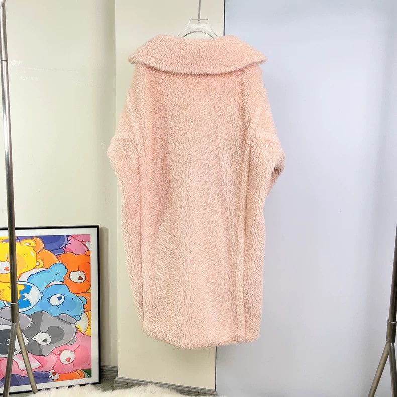 Max Mara Max Mara Nude Pink Light Pink Teddy Jacket Size S / US 4 / IT 40 - 2 Thumbnail