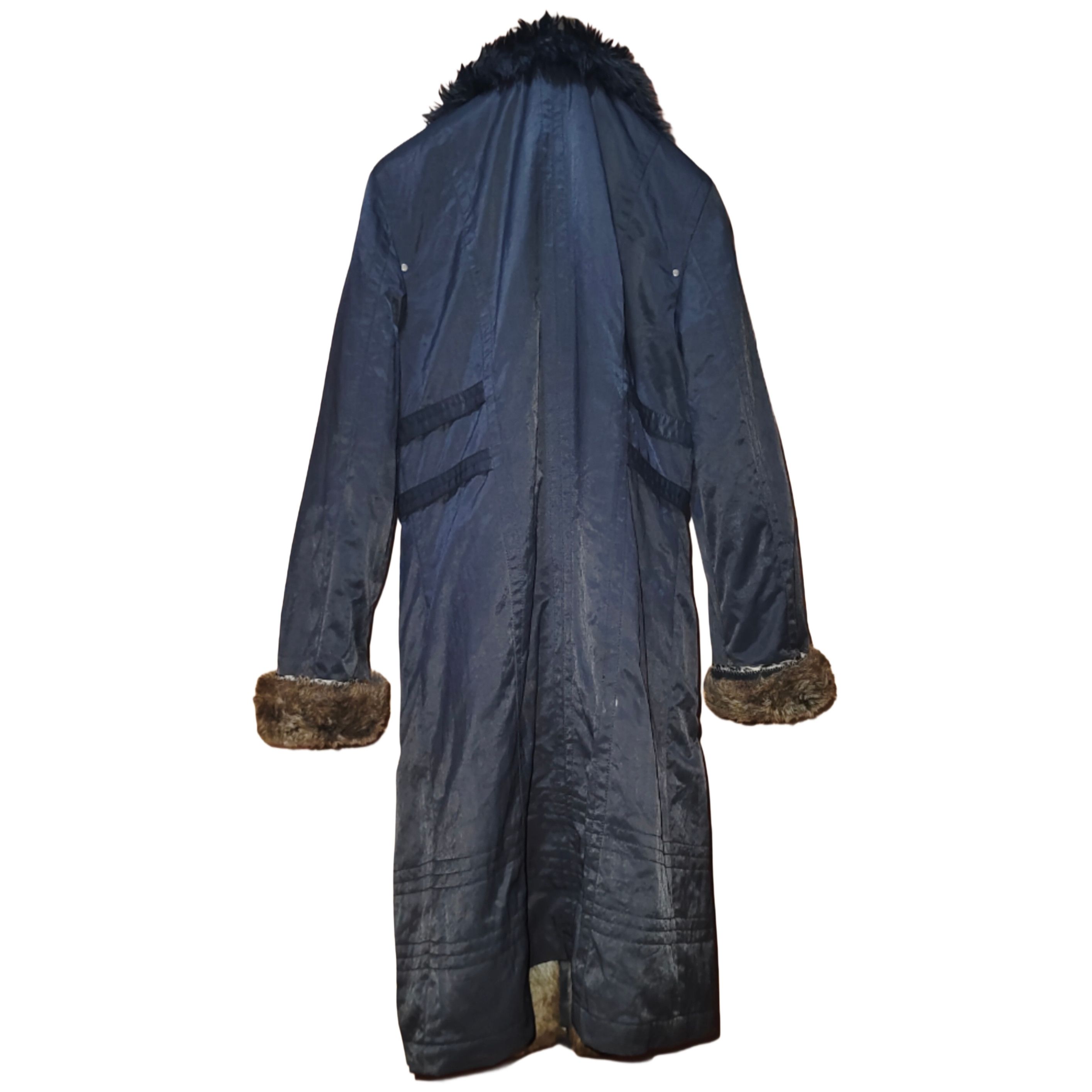 Jones New York Jones New York Fur Coat Size M / US 6-8 / IT 42-44 - 3 Thumbnail